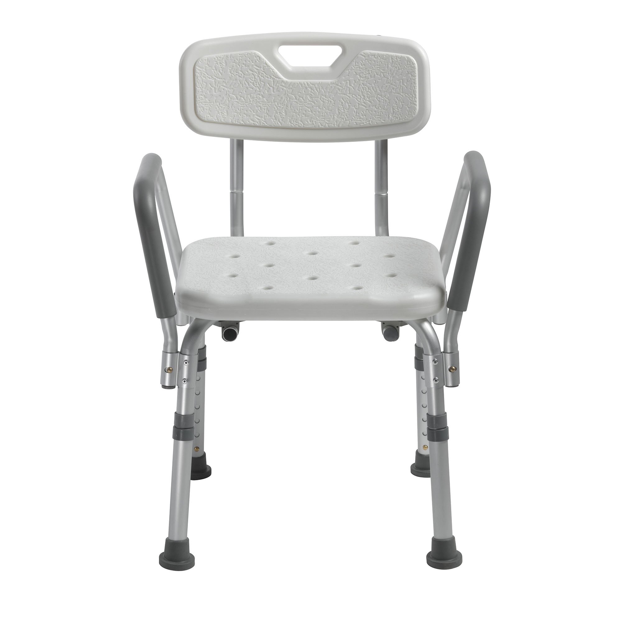 drive™ Shower Chair with Back and Removable Padded Arms - Image 2