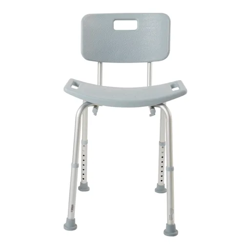 McKesson Aluminum Bath Bench, 15.5 - 19.5 Inch Height