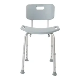 McKesson Aluminum Bath Bench, 15.5 - 19.5 Inch Height