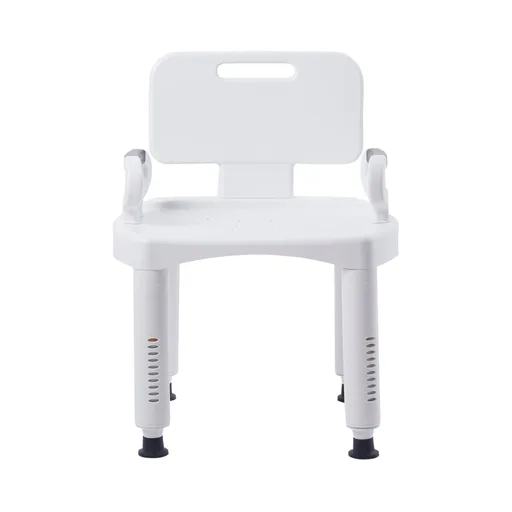 McKesson Bath Bench with Removable Arm Rail and Back, 21.25 Inch Width