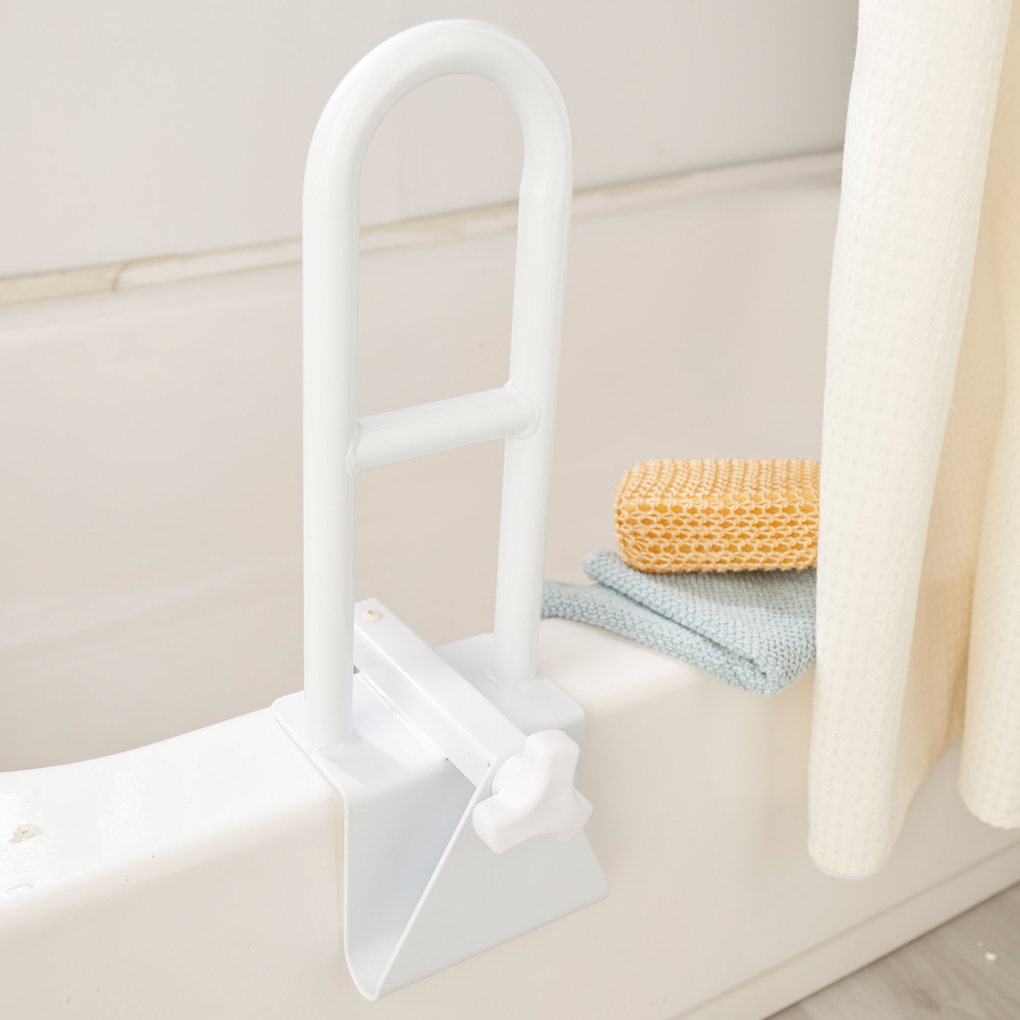 McKesson Bathtub Grab Bar, 14.5-Inch Length - Image 5