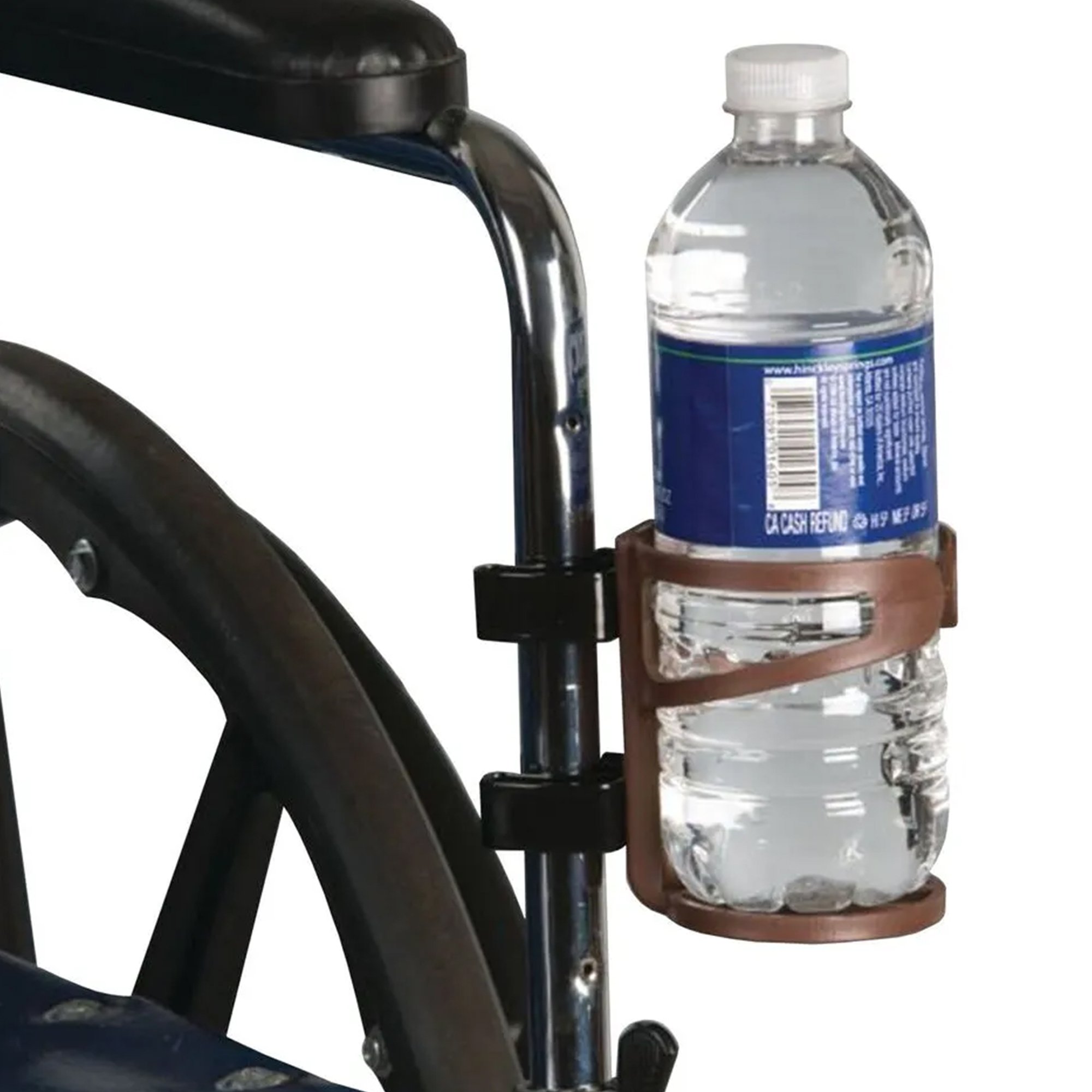SammonsPreston Beverage Holder for use with Standard Arm Wheelchair