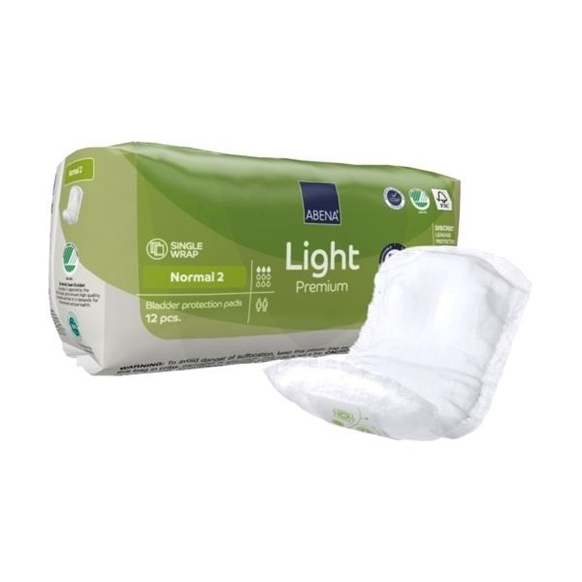 Abena® Light Premium Bladder Protection Pads, Normal 2