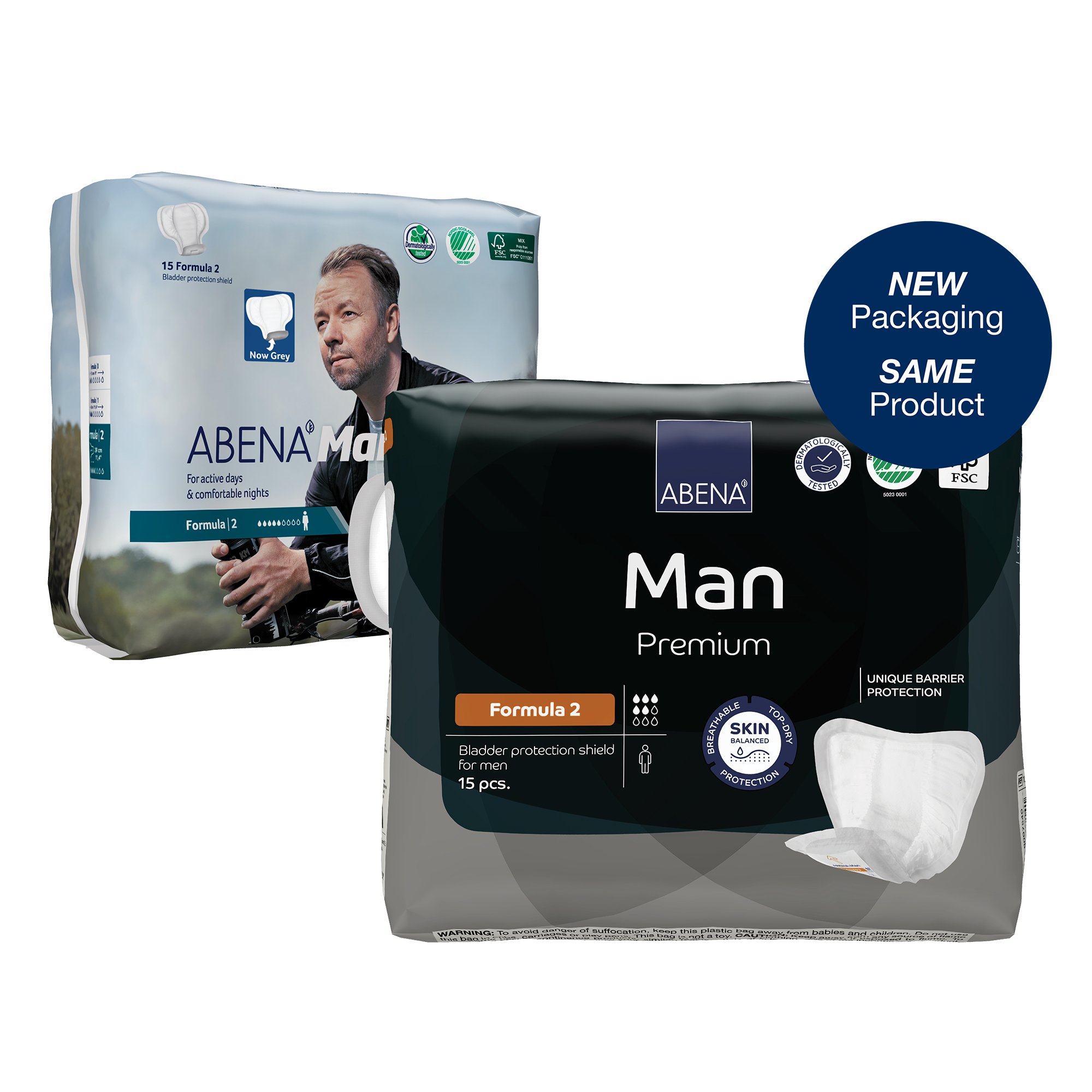 Abena® Man Premium Bladder Protection Shield, Formula 2 - Image 2