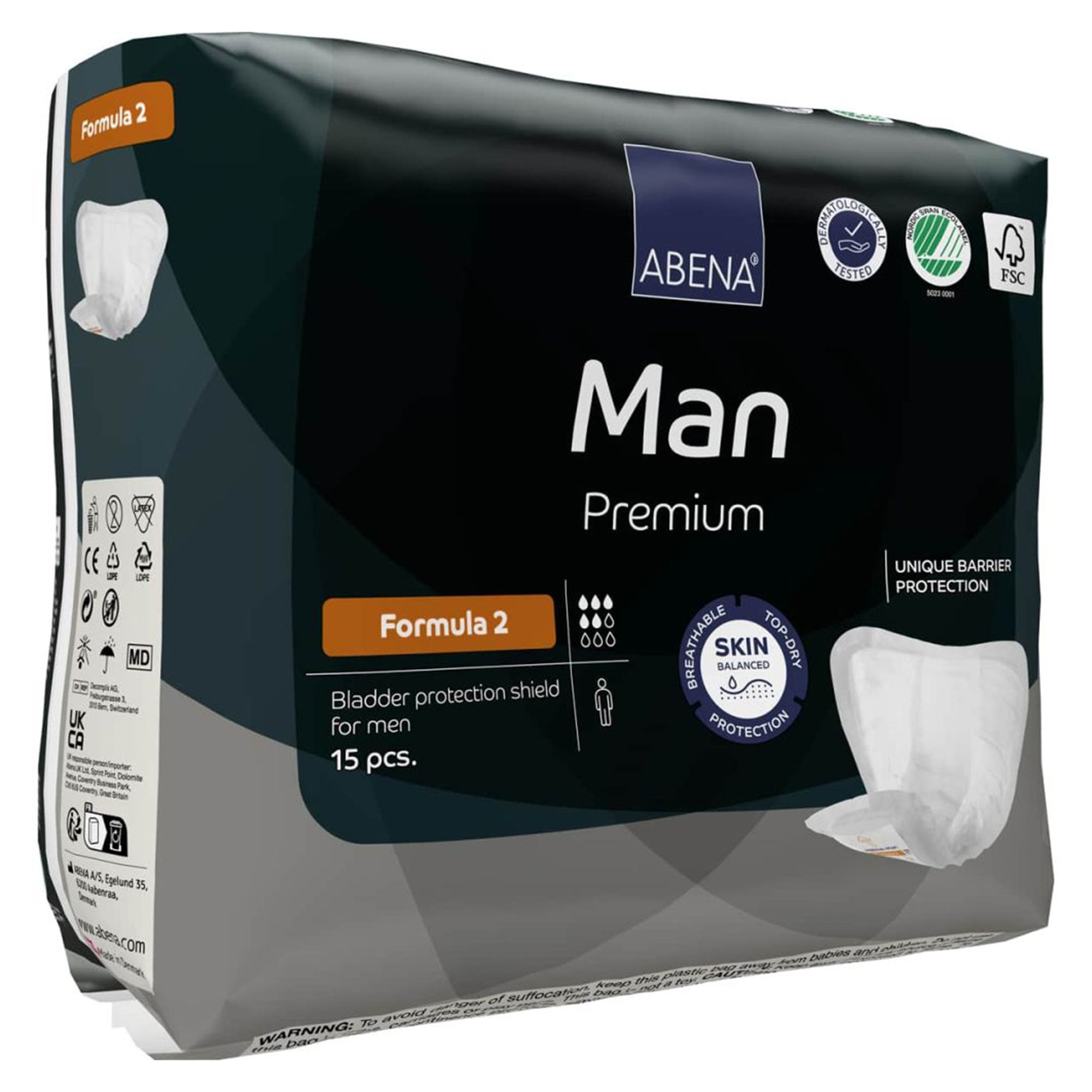 Abena® Man Premium Bladder Protection Shield, Formula 2 - Image 3