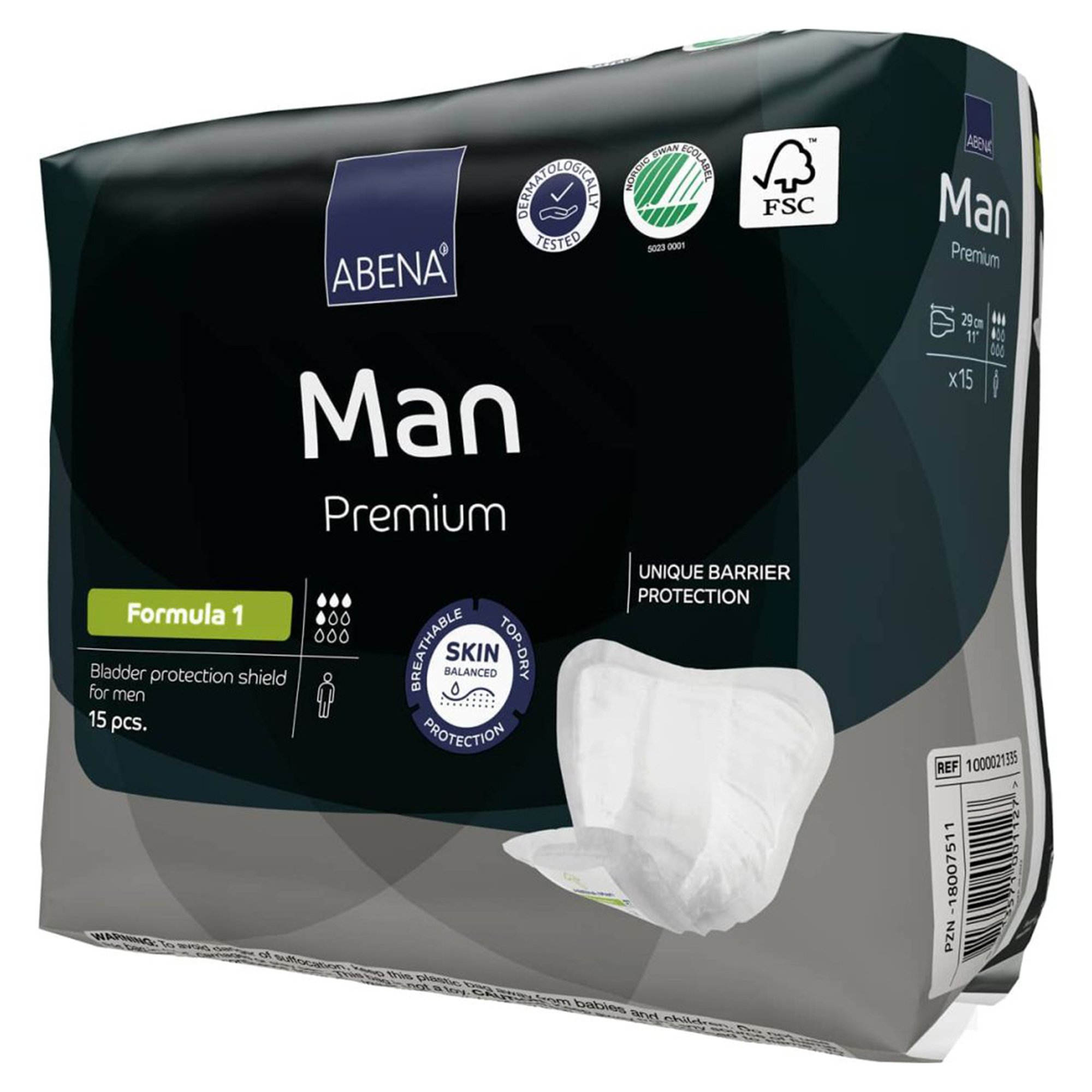 Abena® Man Premium Formula 1 Bladder Control Pad, Light Large - Image 4