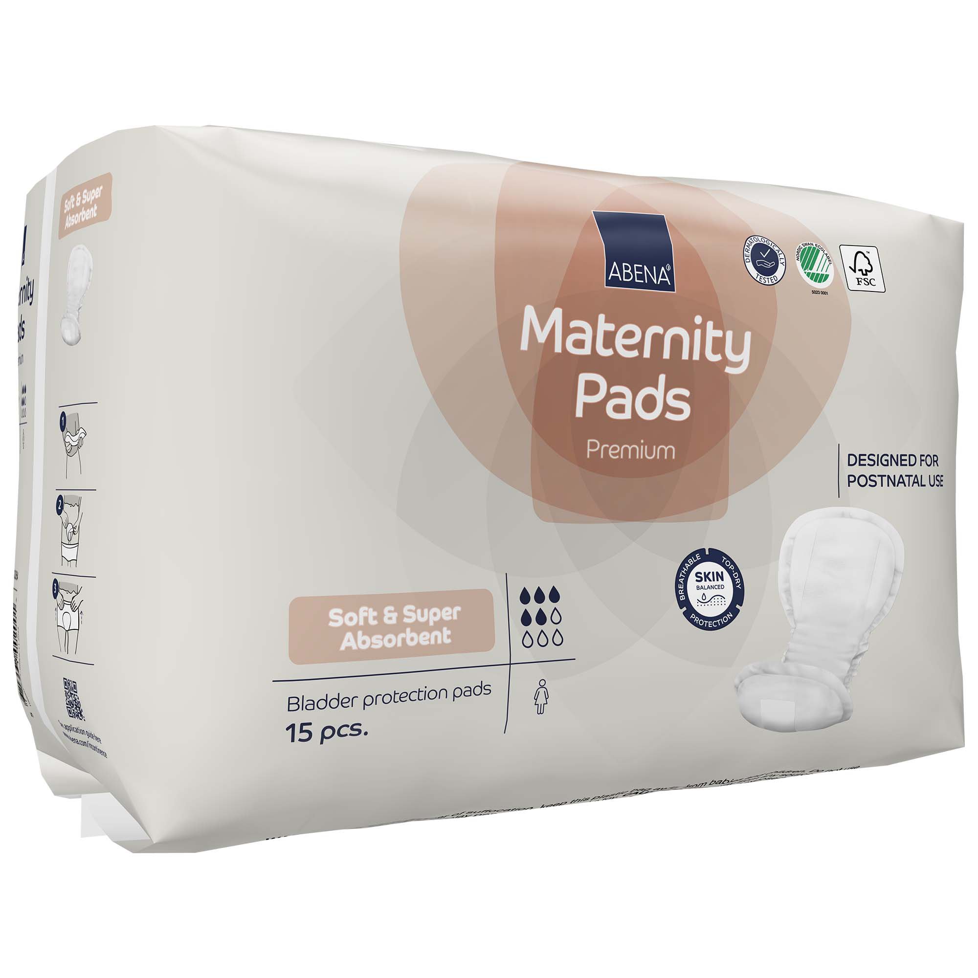 Abena® Maternity Pads Premium Soft and Super Absorbent - Image 3