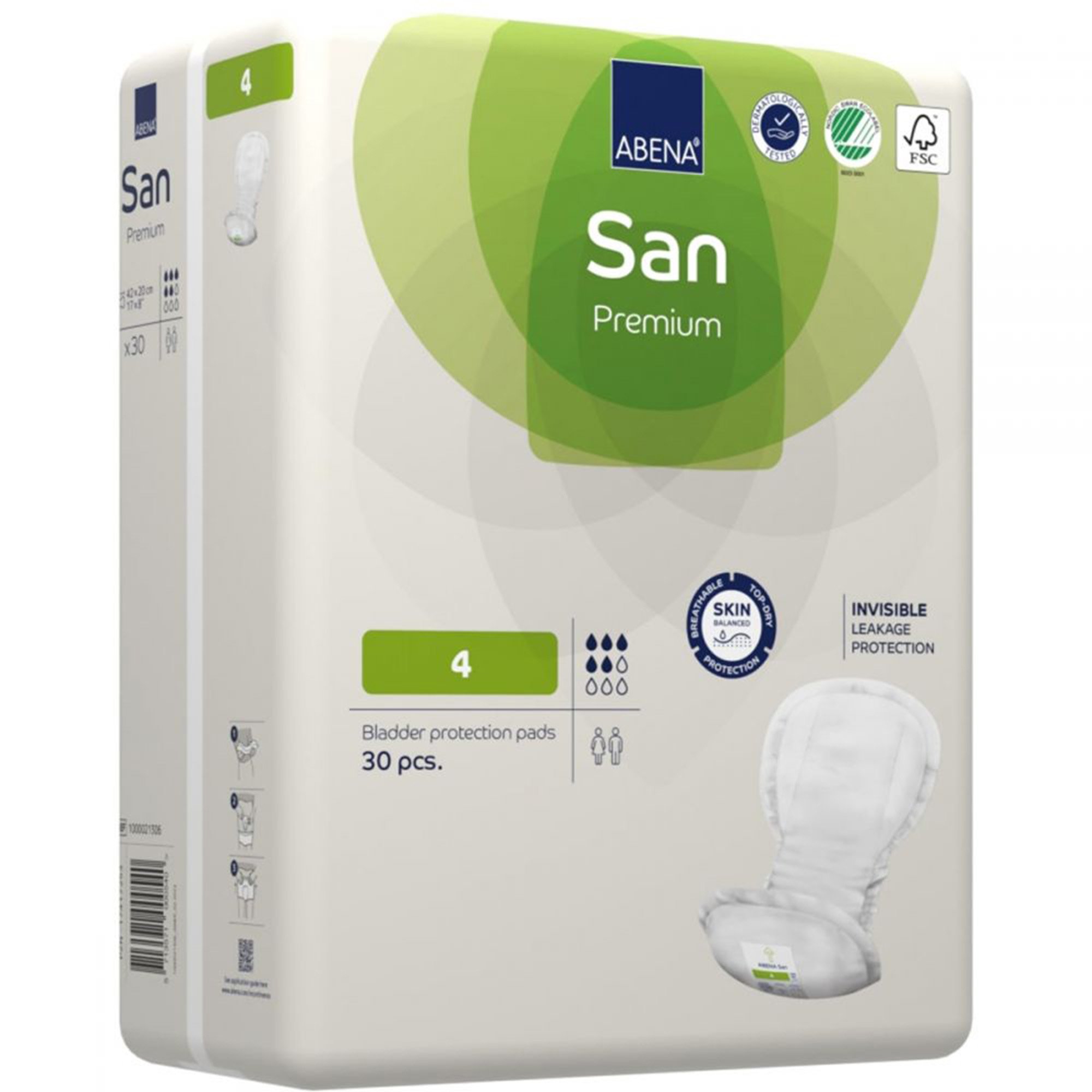 Abena® San 4 Premium Bladder Protection Pads - Image 3