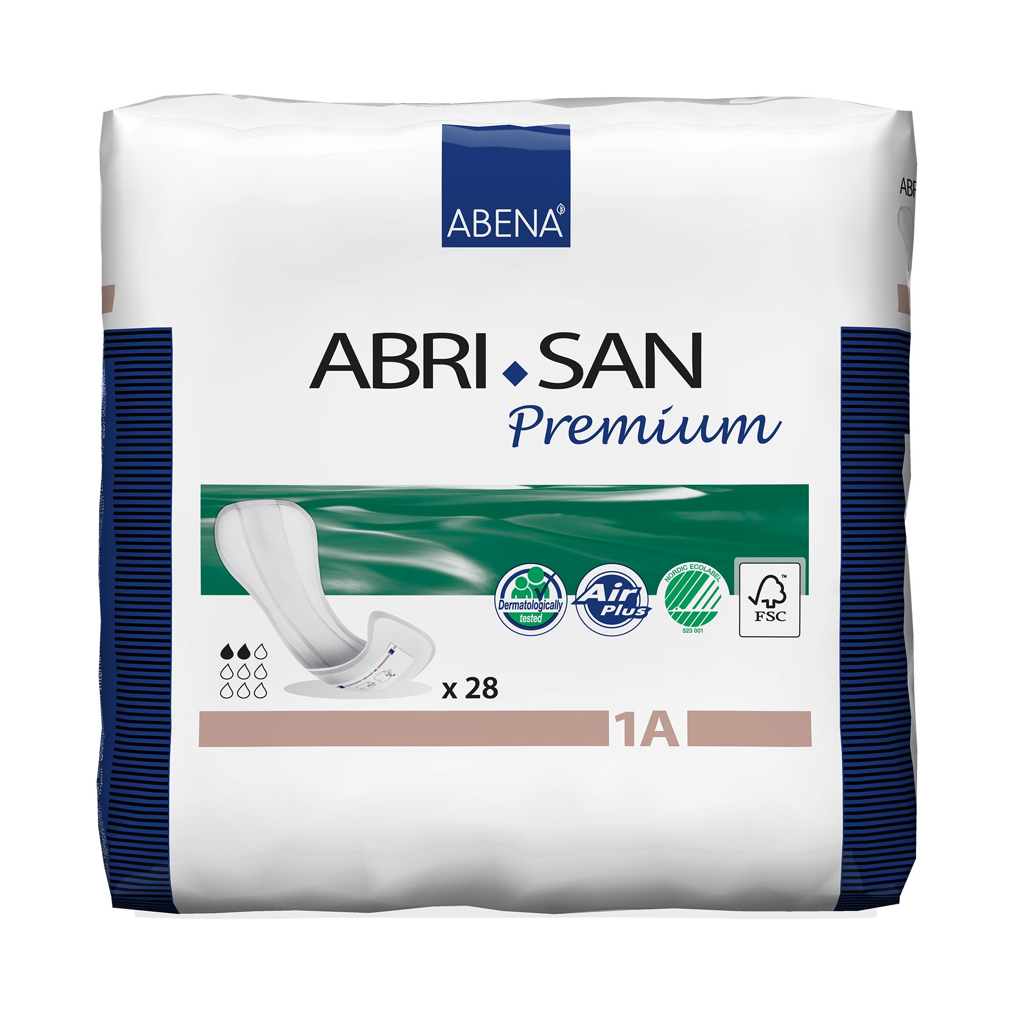 Abri-San™ Premium 1A Bladder Control Pad, 11-Inch Length - Image 2