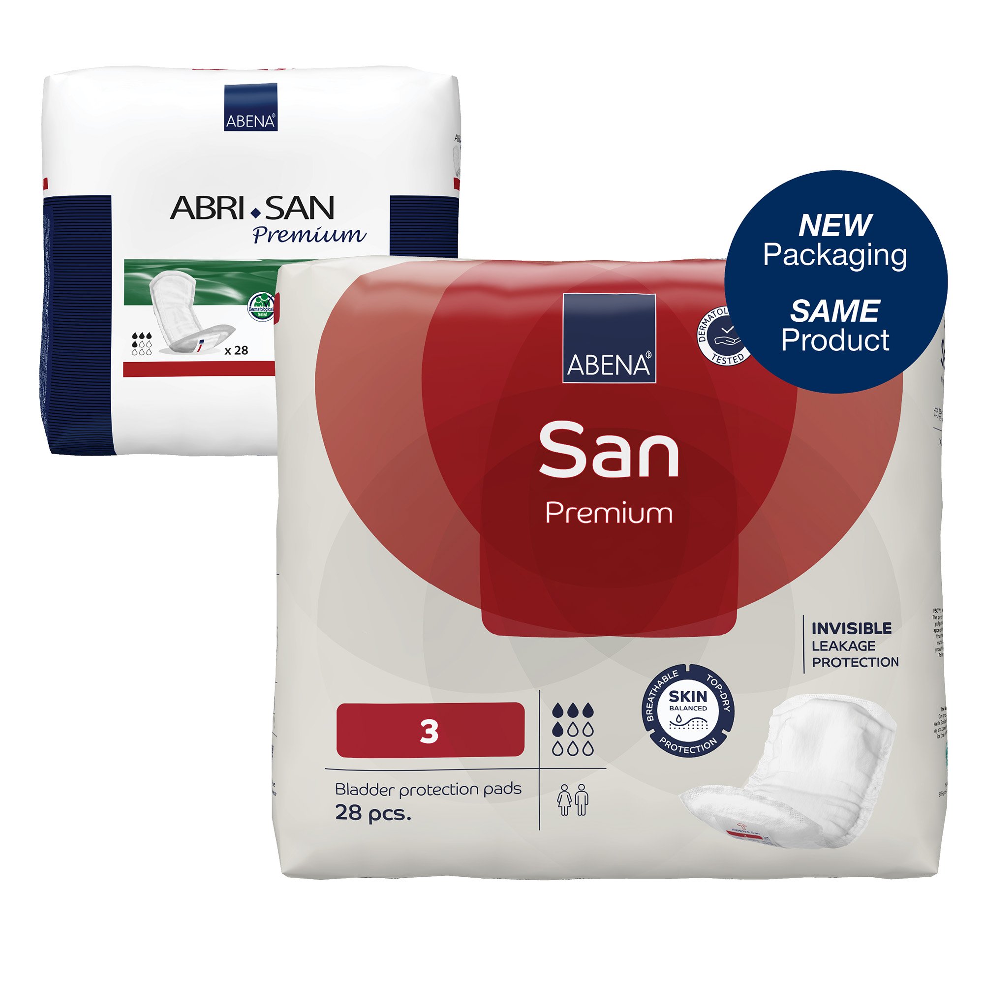 Abri-San™ Premium 3 Bladder Control Pad, 12-Inch Length