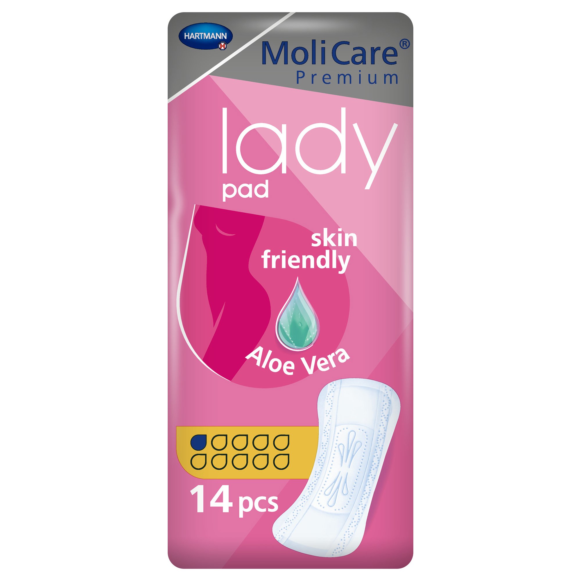 MoliCare® Premium Lady 1 Drop Absorbency Bladder Control Pads