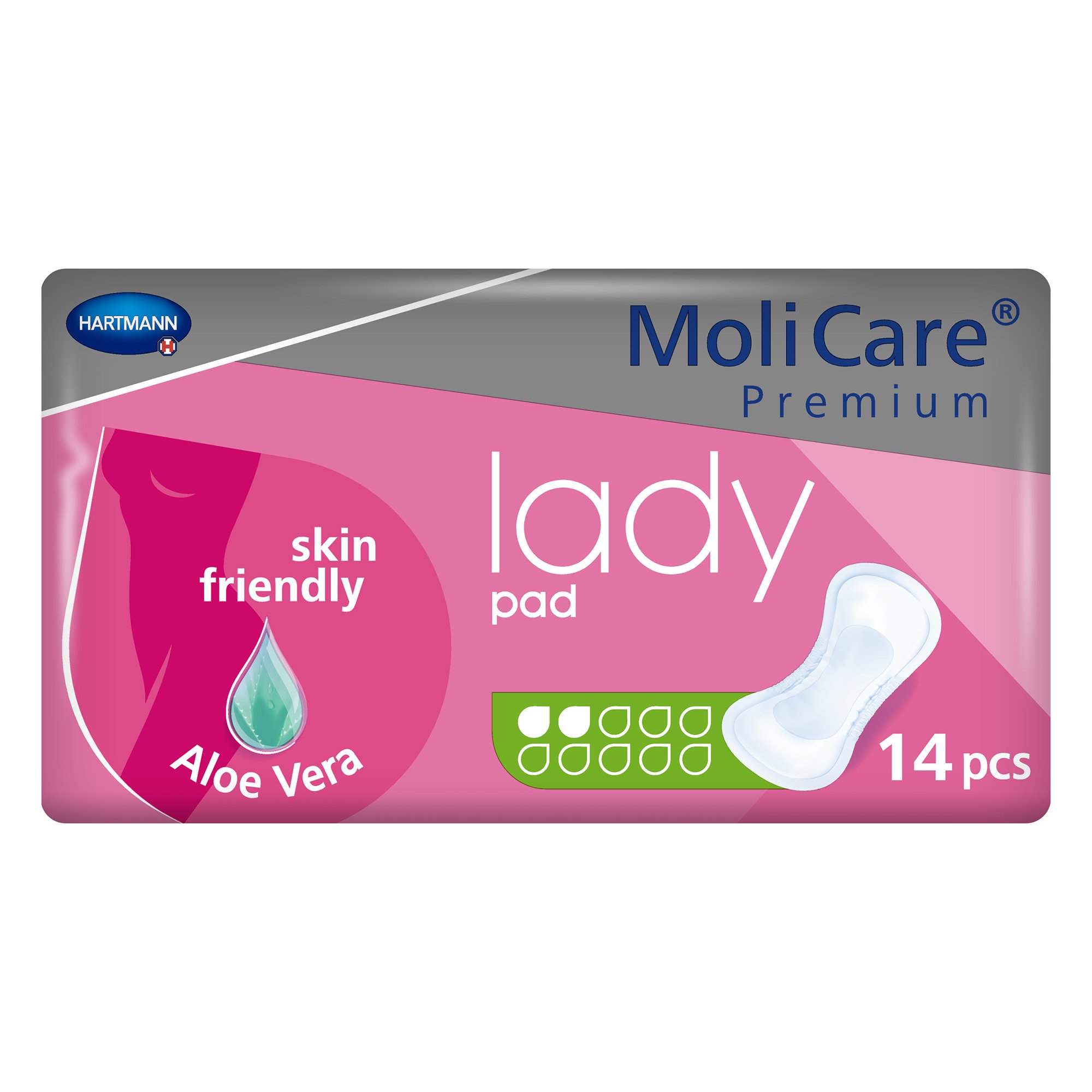 MoliCare® Premium Lady 2 Drop Absorbency Bladder Control Pads - Image 2