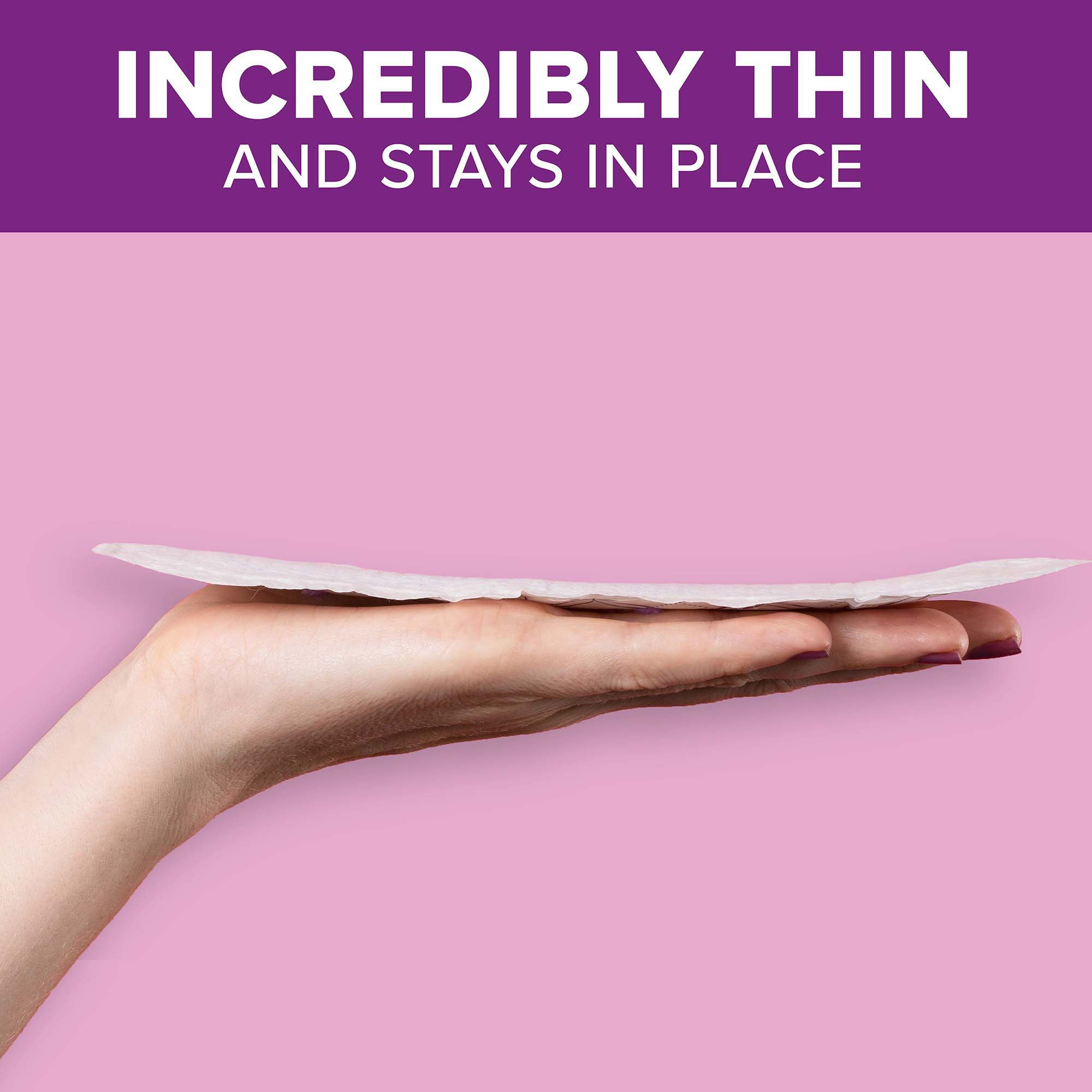 Poise® Bladder Control Pads, Light Absorbency, 7.5 Inch Length - Image 3