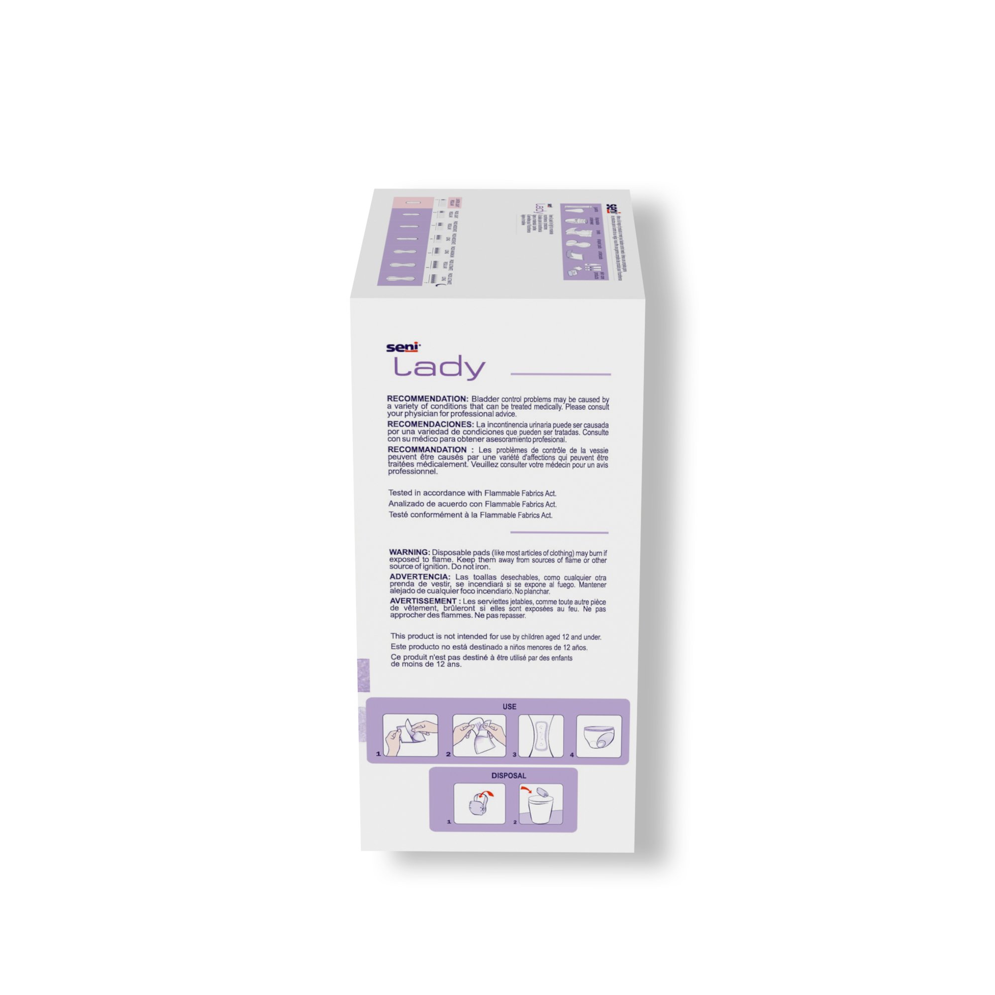 Seni® Lady Light Liners, Regular - Image 5