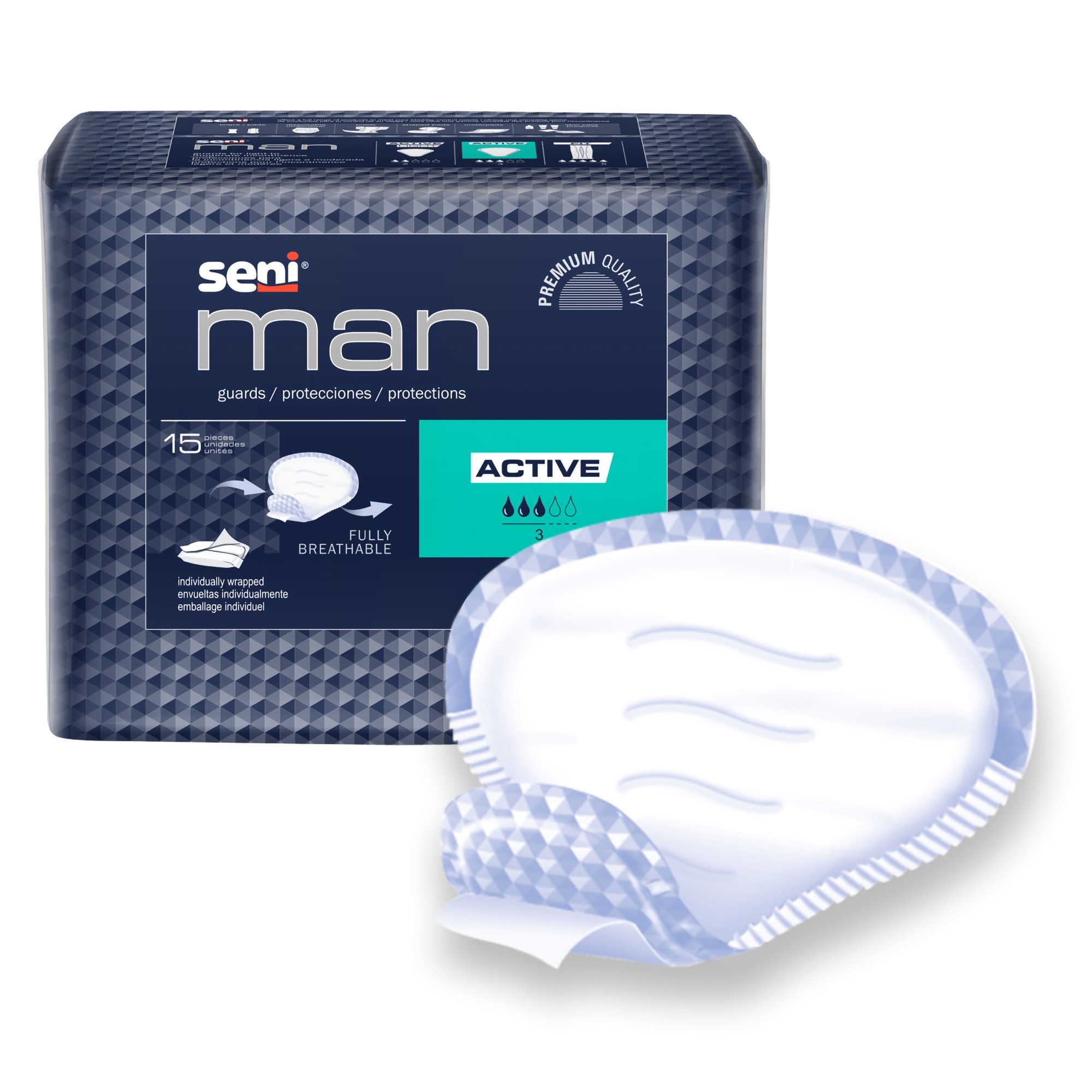 Seni® Man Active Bladder Control Guards - Image 6