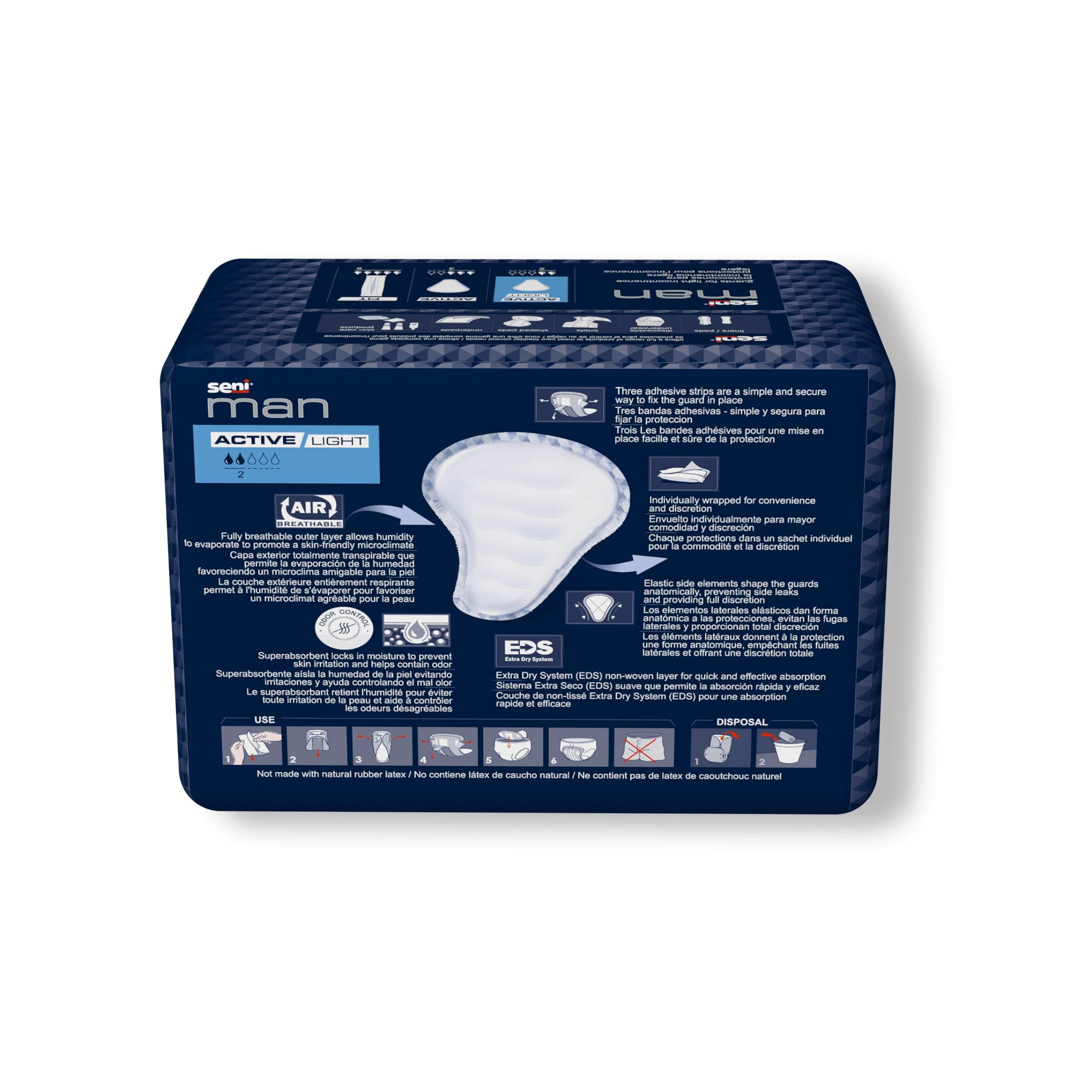 Seni® Man Active Light Bladder Control Guards - Image 9