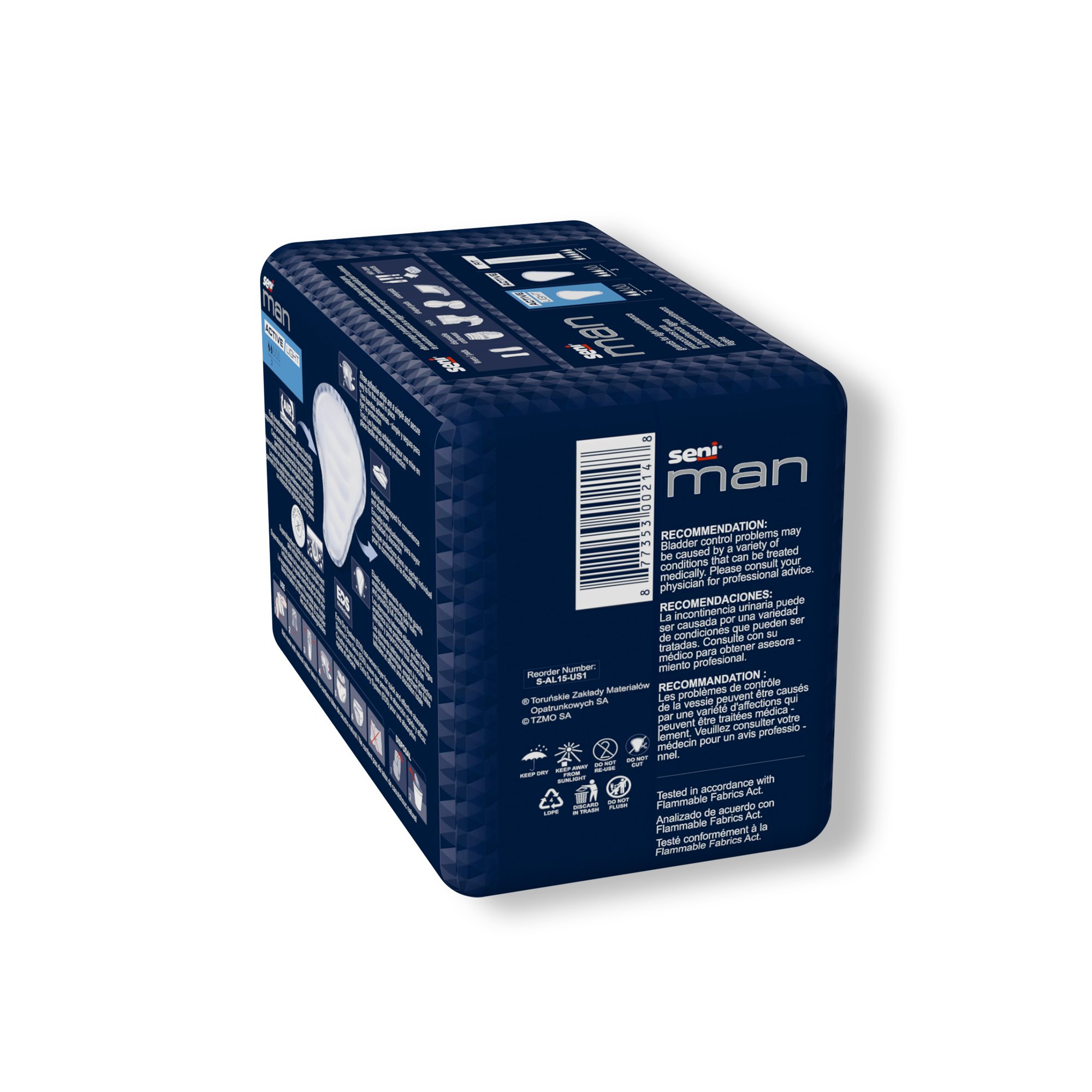 Seni® Man Active Light Bladder Control Guards - Image 8