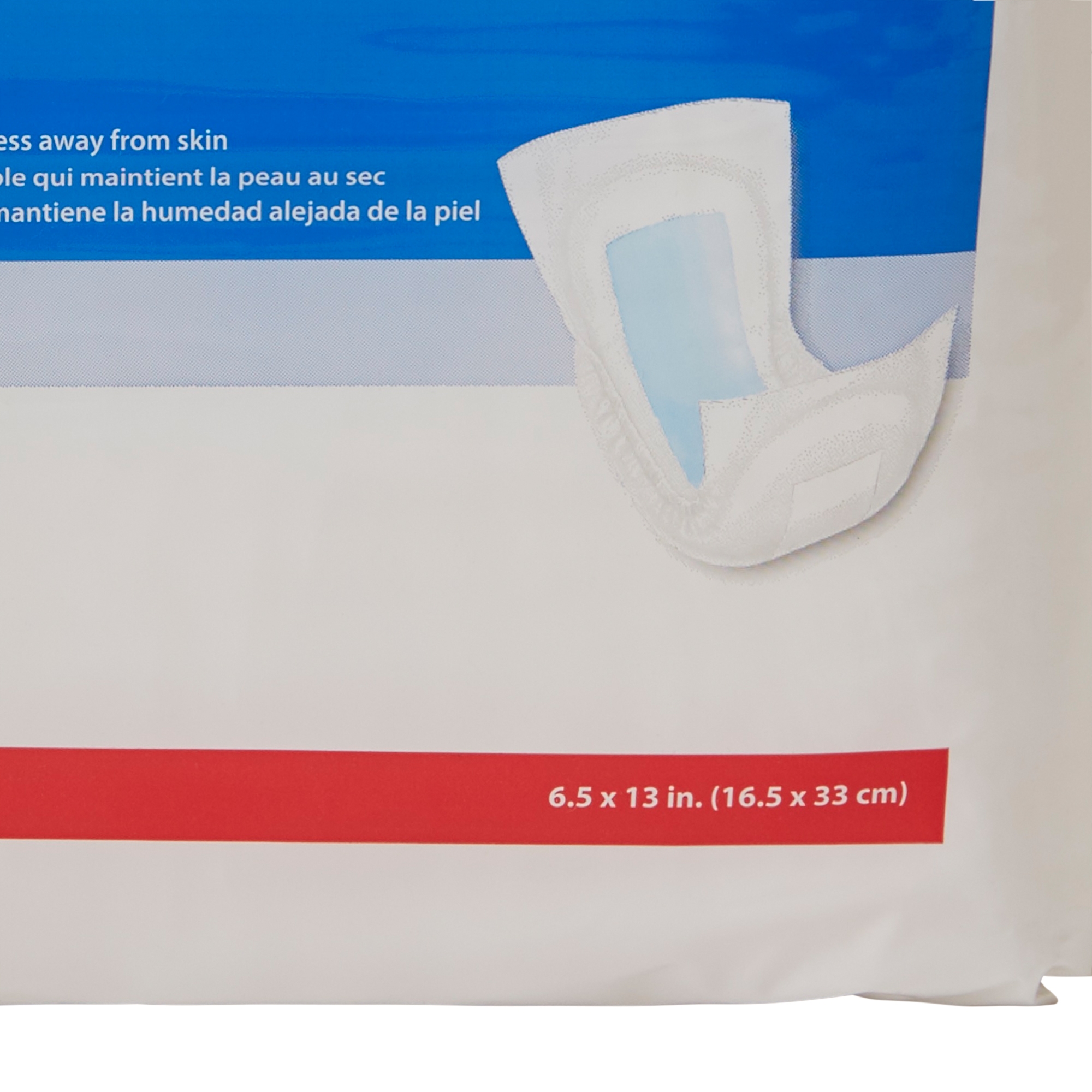 Sure Care™ Bladder Control Pads for Men, Heavy Absorbency, 6.5 x 13 Inch - Image 5