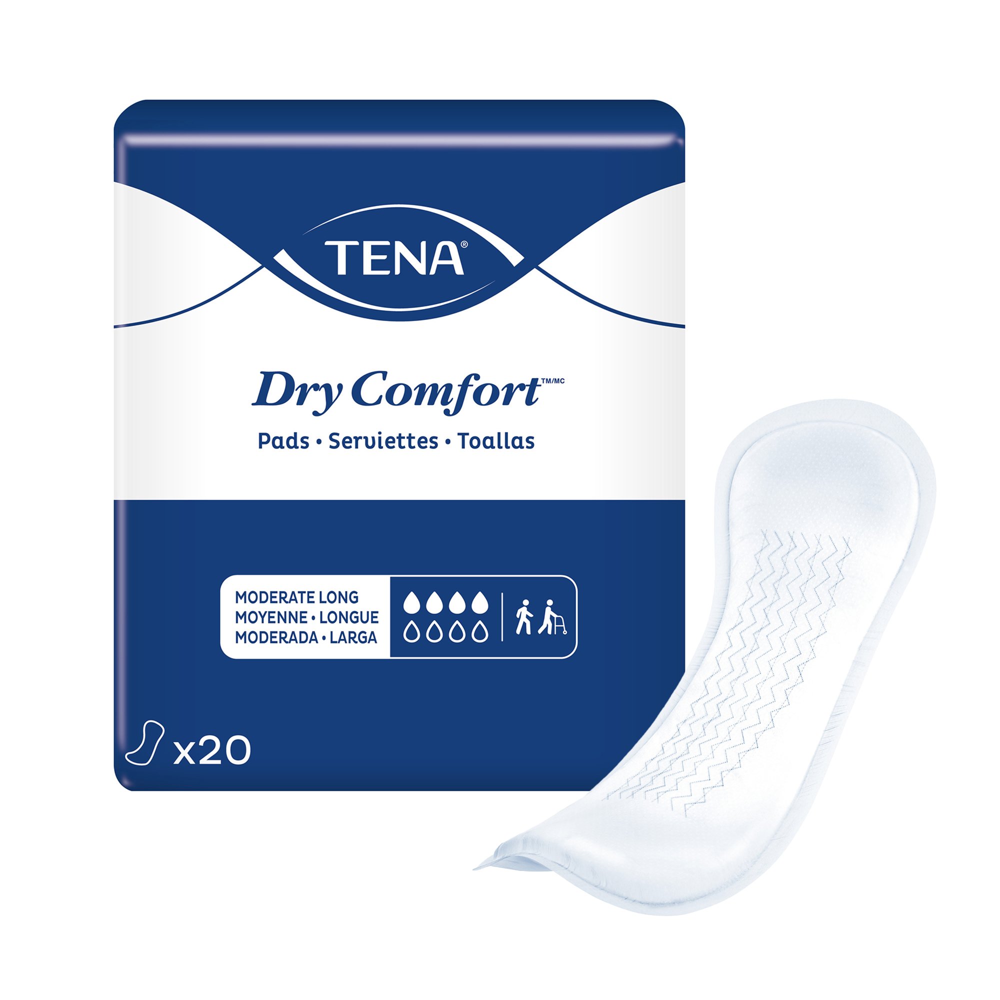 TENA® Dry Comfort™ Bladder Control Pad