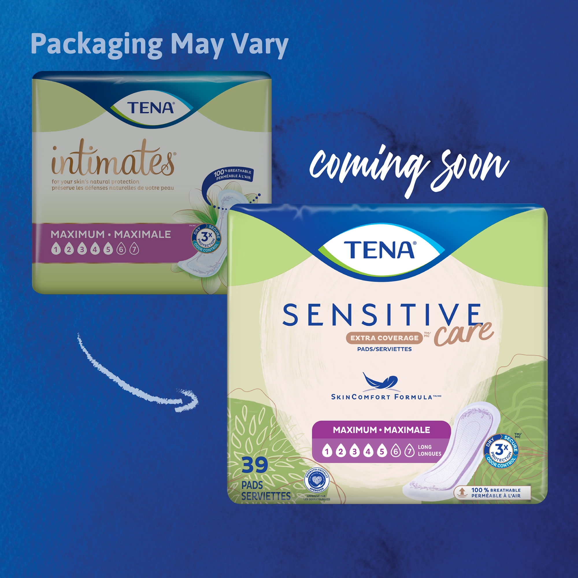 Tena® Intimates™ Maximum Bladder Control Pad, 13-Inch Length - Image 3