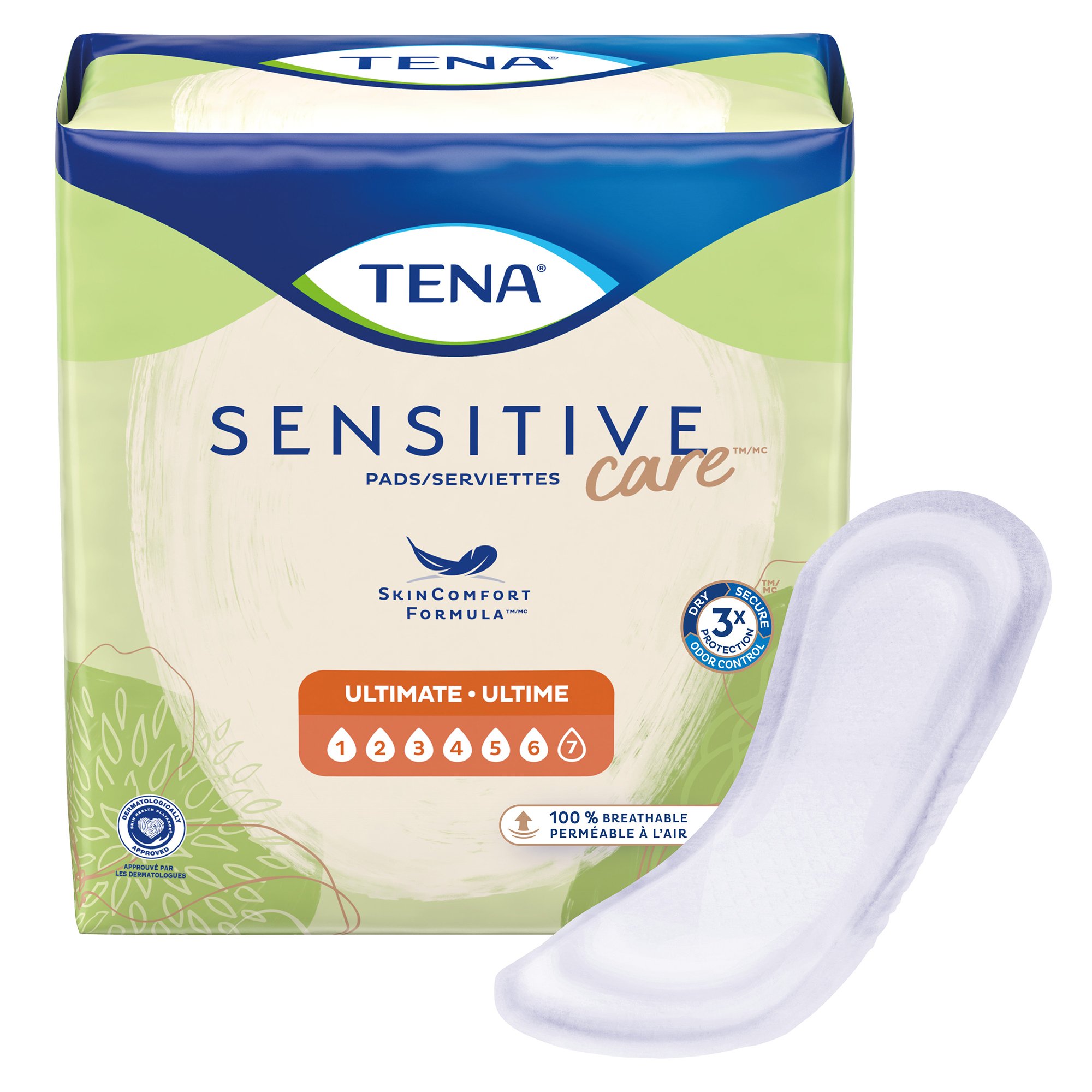 Tena® Intimates™ Ultimate Bladder Control Pad, 16-Inch Length
