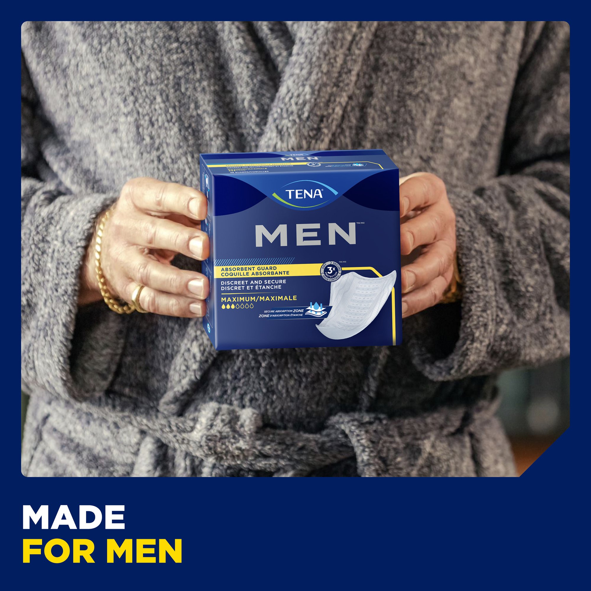 Tena® MEN™ Maximum Guards, Bladder Control Pad - Image 6