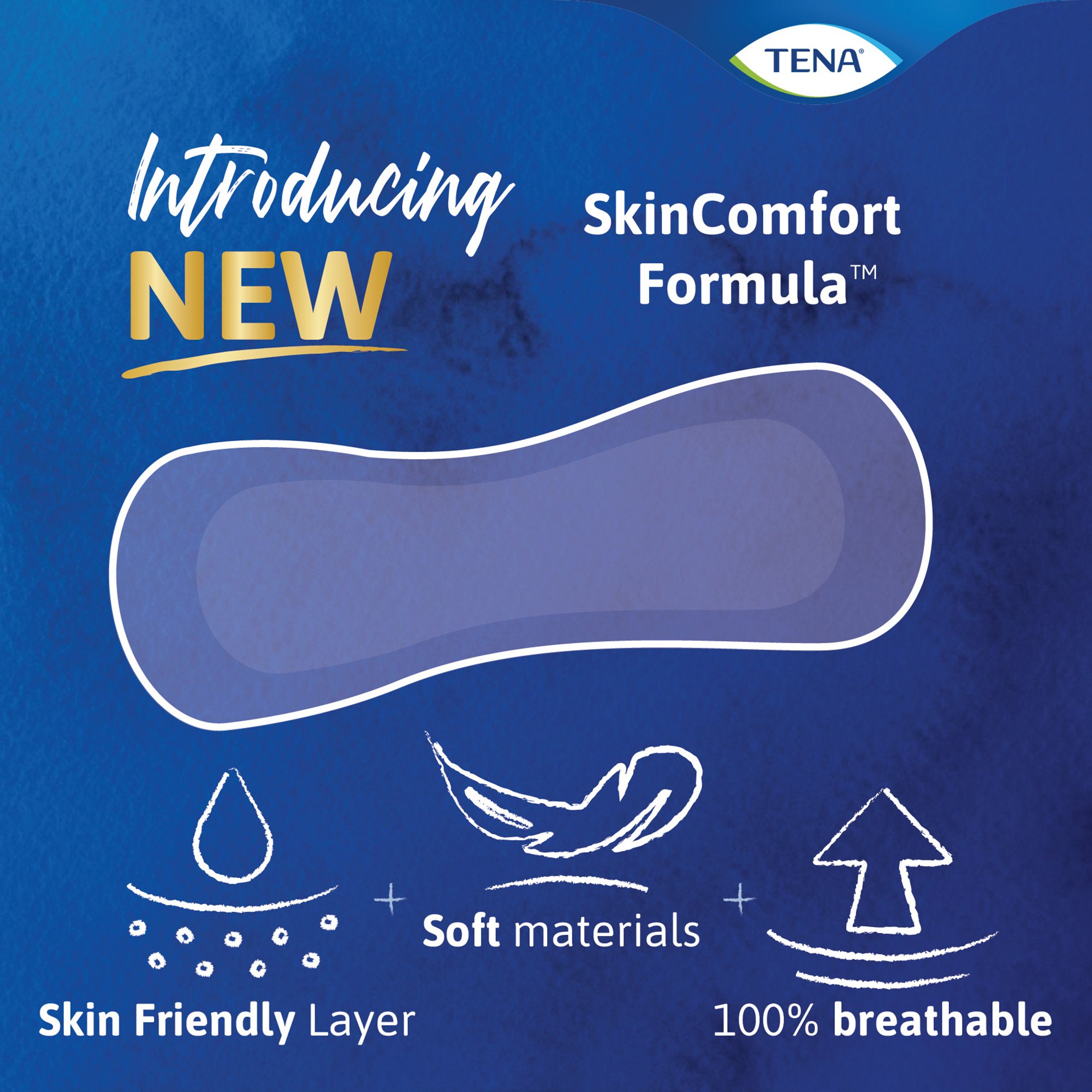 Tena® Sensitive Care™ Extra Coverage Very Light Incontinence Liner - Image 4