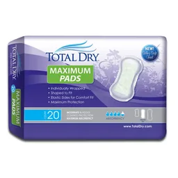 TotalDry Maximum Pads, Moderate Absorbency
