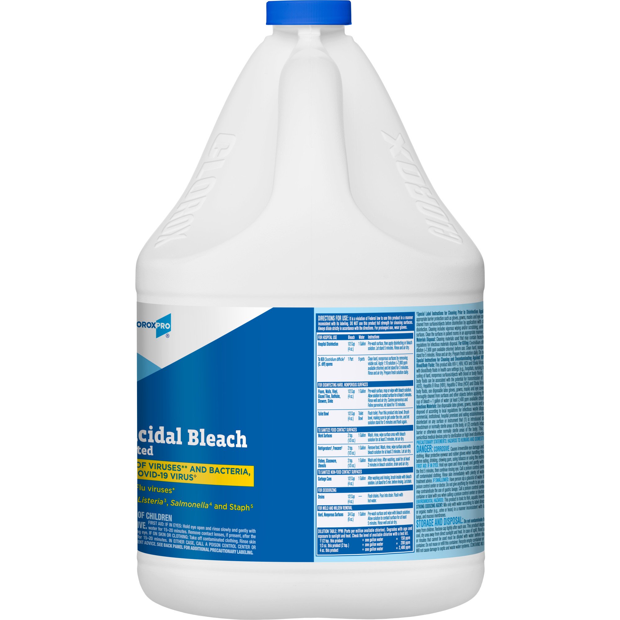 Clorox Pro™ Clorox® Germicidal Bleach, Jug, 1 gal. - Image 5