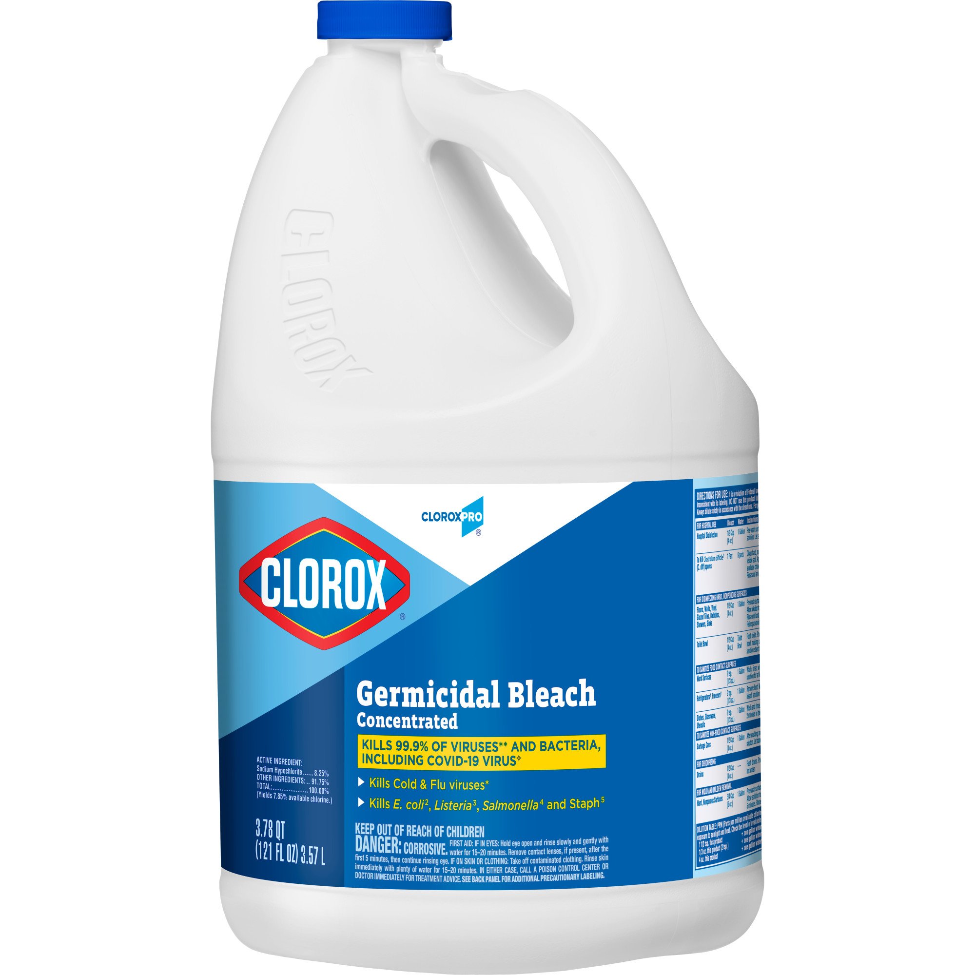 Clorox Pro™ Clorox® Germicidal Bleach, Jug, 1 gal. - Image 7