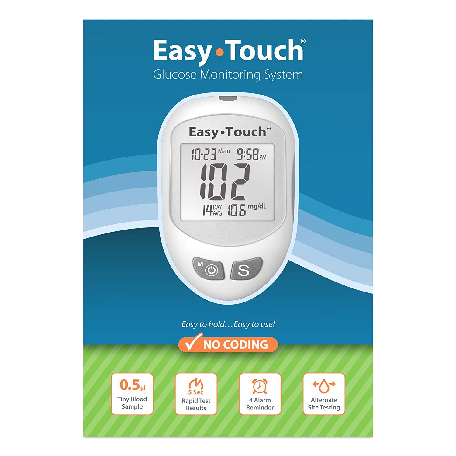 Easy Touch® Blood Glucose Meter - Image 2