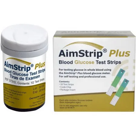 AimStrip® Plus Blood Glucose Test Strips