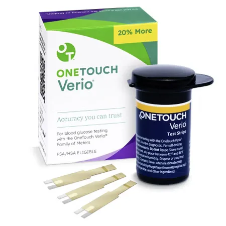 OneTouch® Verio® Blood Glucose Test Strips
