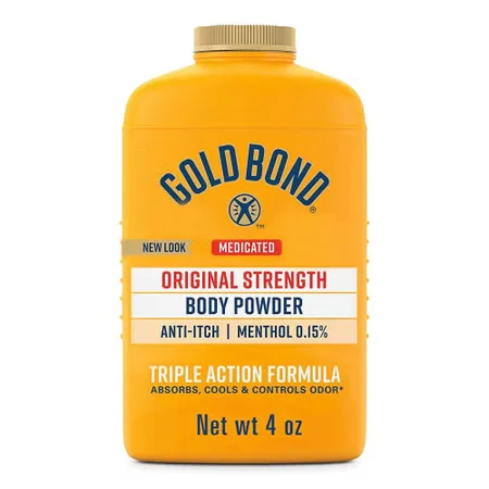 Gold Bond® Original Strength Medicated Body Powder, 4-ounce Shaker Bottle