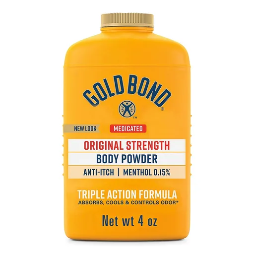 Gold Bond® Original Strength Medicated Body Powder, 4-ounce Shaker Bottle
