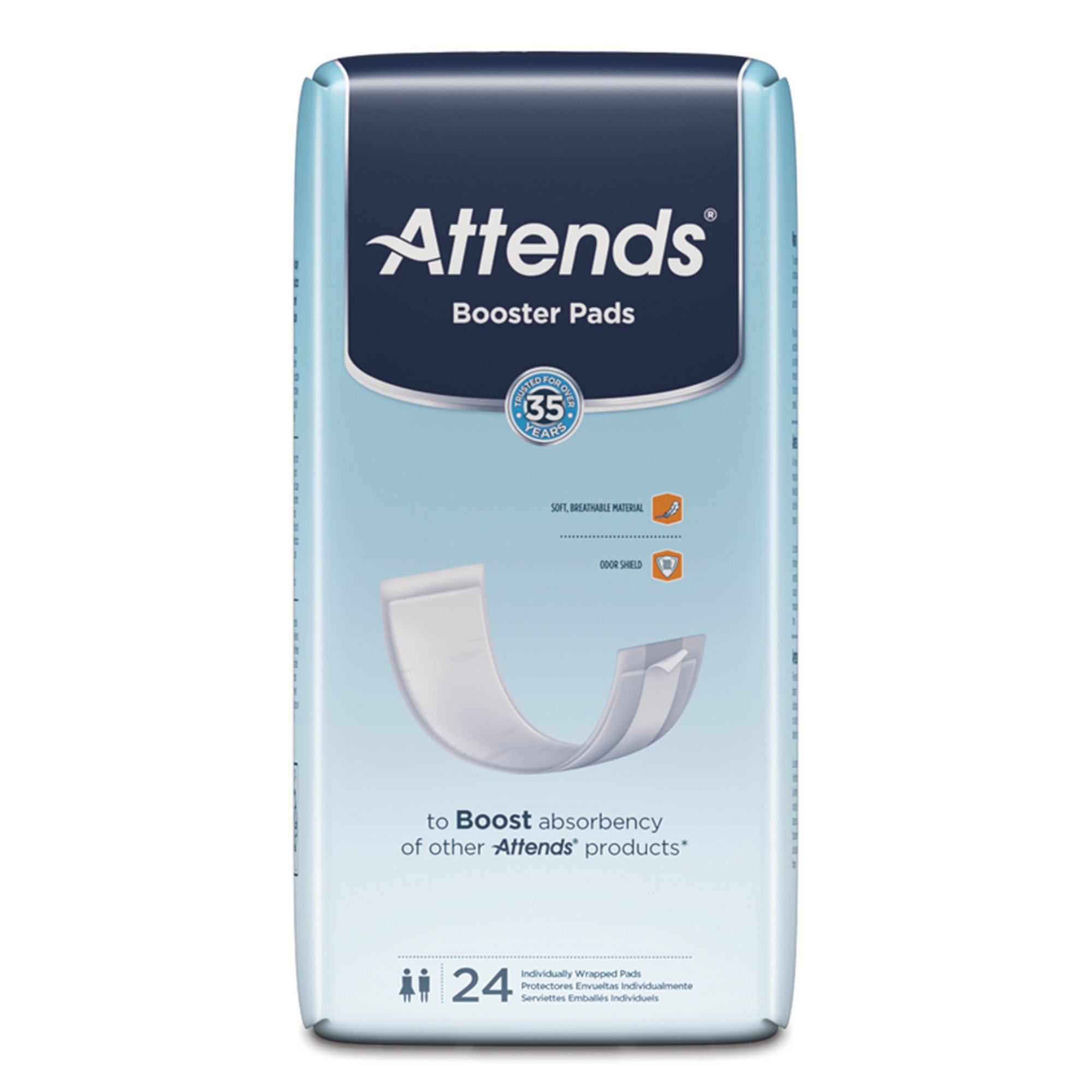 Attends® Booster Pad, 3.5 x 11 Inches - Image 2