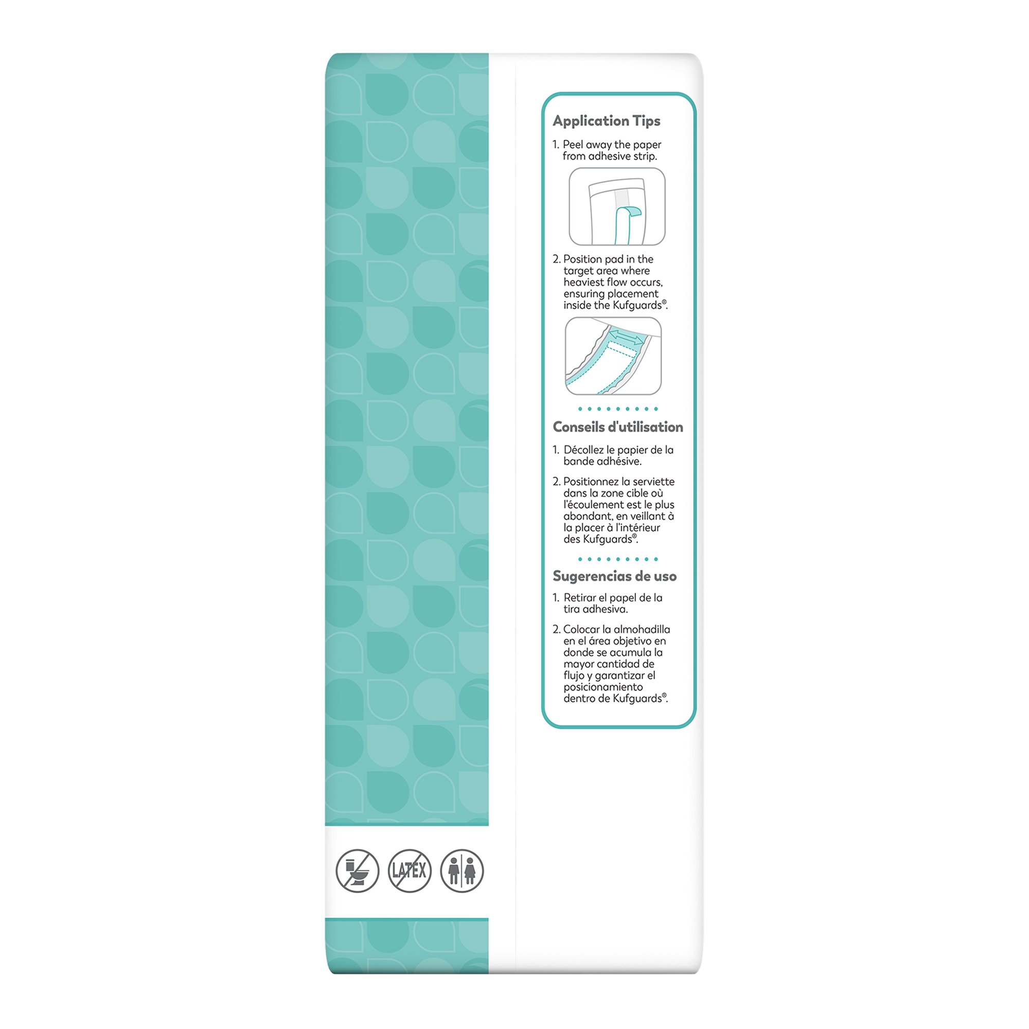 Comfort Care™ Incontinence Booster Pad, 12-Inch Length - Image 5