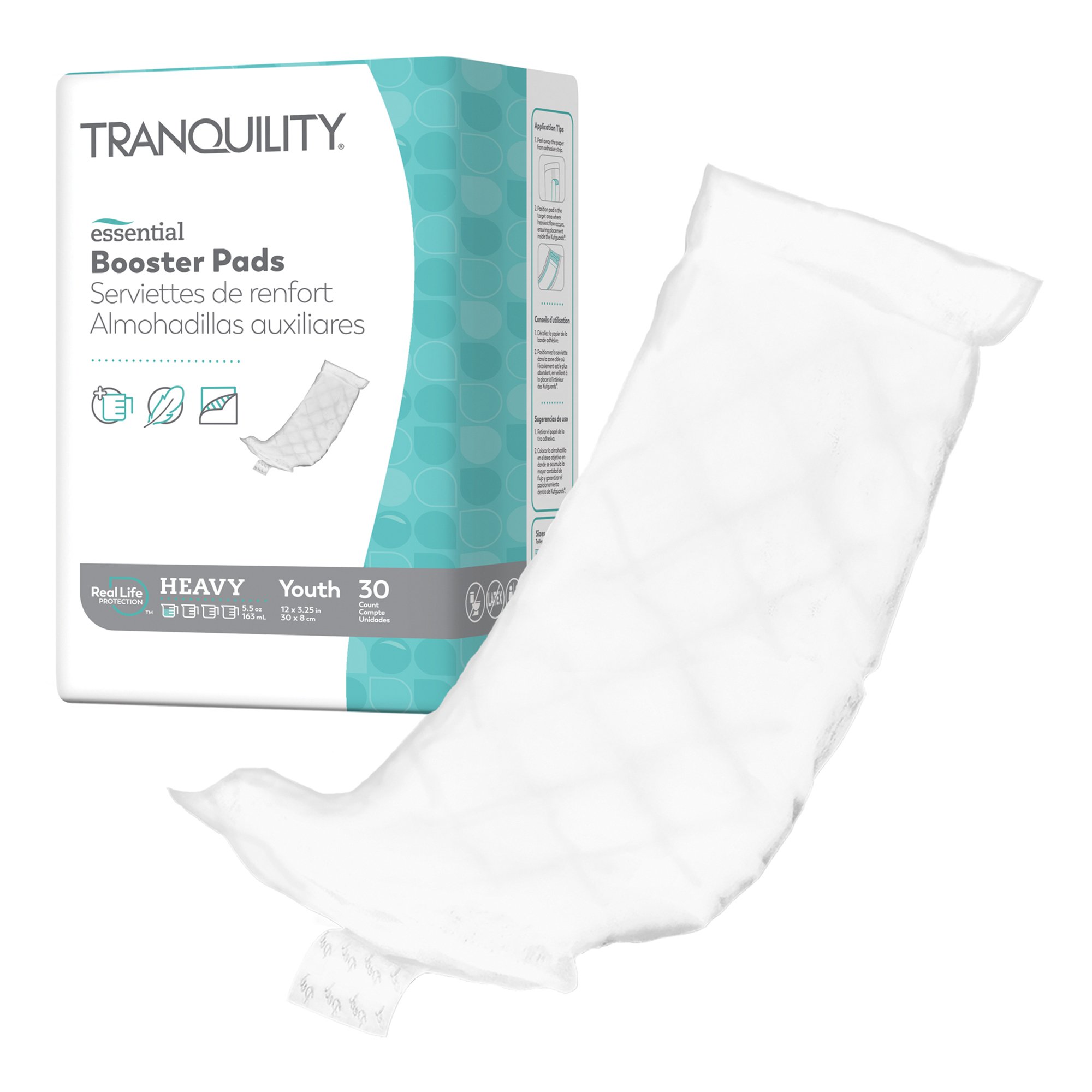 Select® Kids® Diaper Booster Pad, 3.25 x 11.5 Inch - Image 3