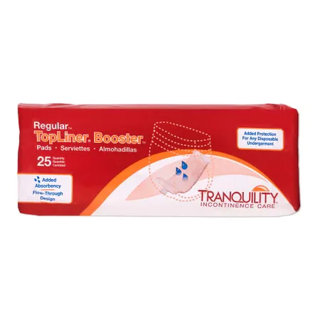 TopLiner™ Added Absorbency Incontinence Booster Pad, 2¾ x 14 Inch