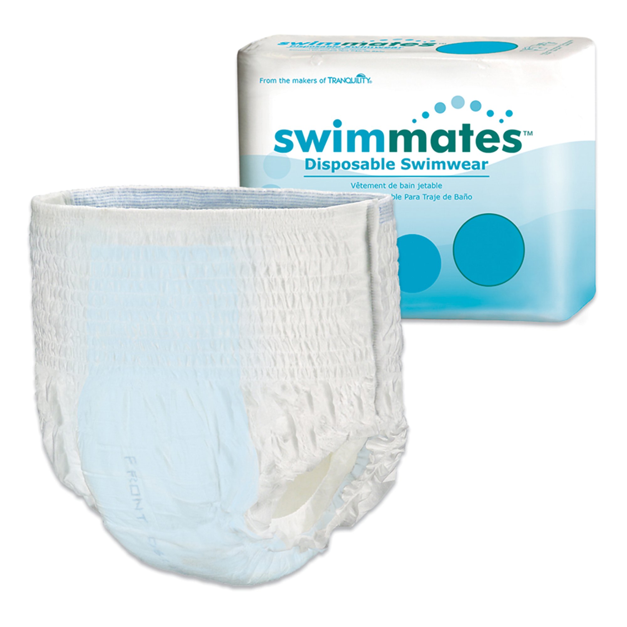 Swimmates™ Bowel Containment Swim Brief, Large - Image 3
