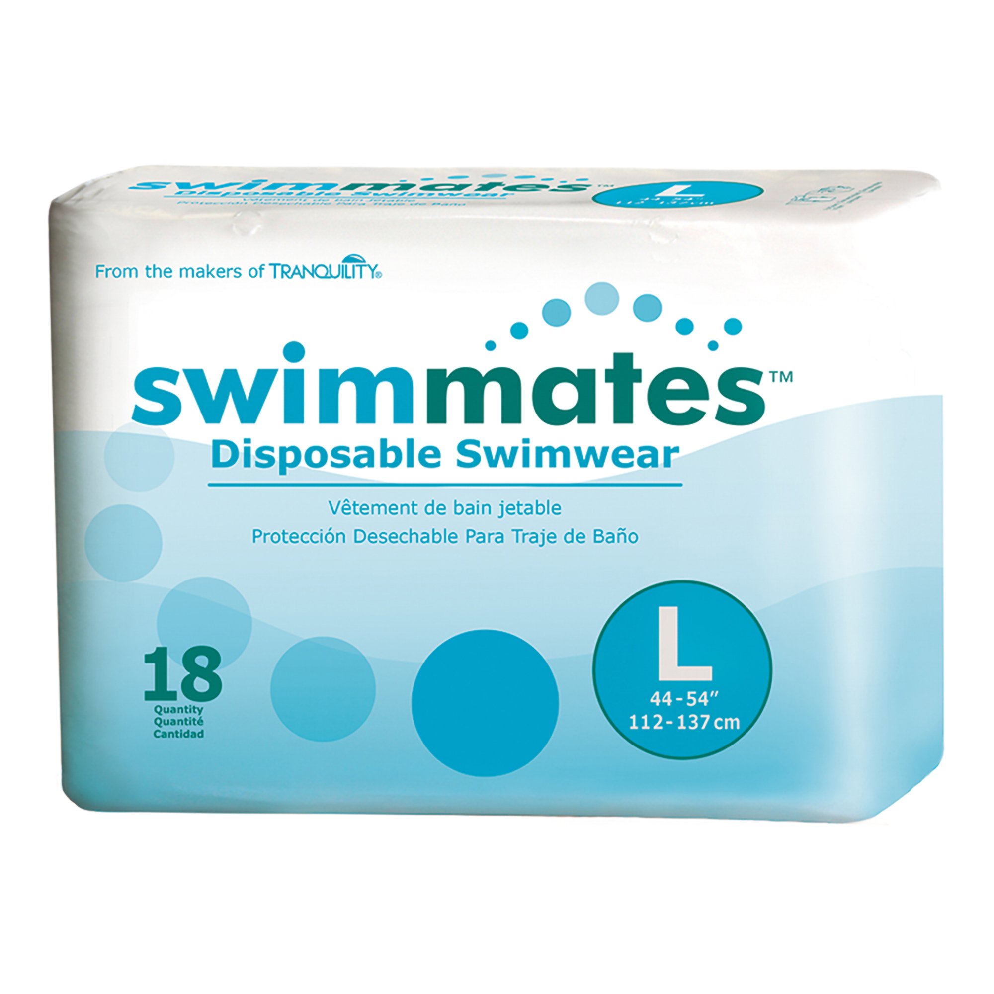 Swimmates™ Bowel Containment Swim Brief, Large
