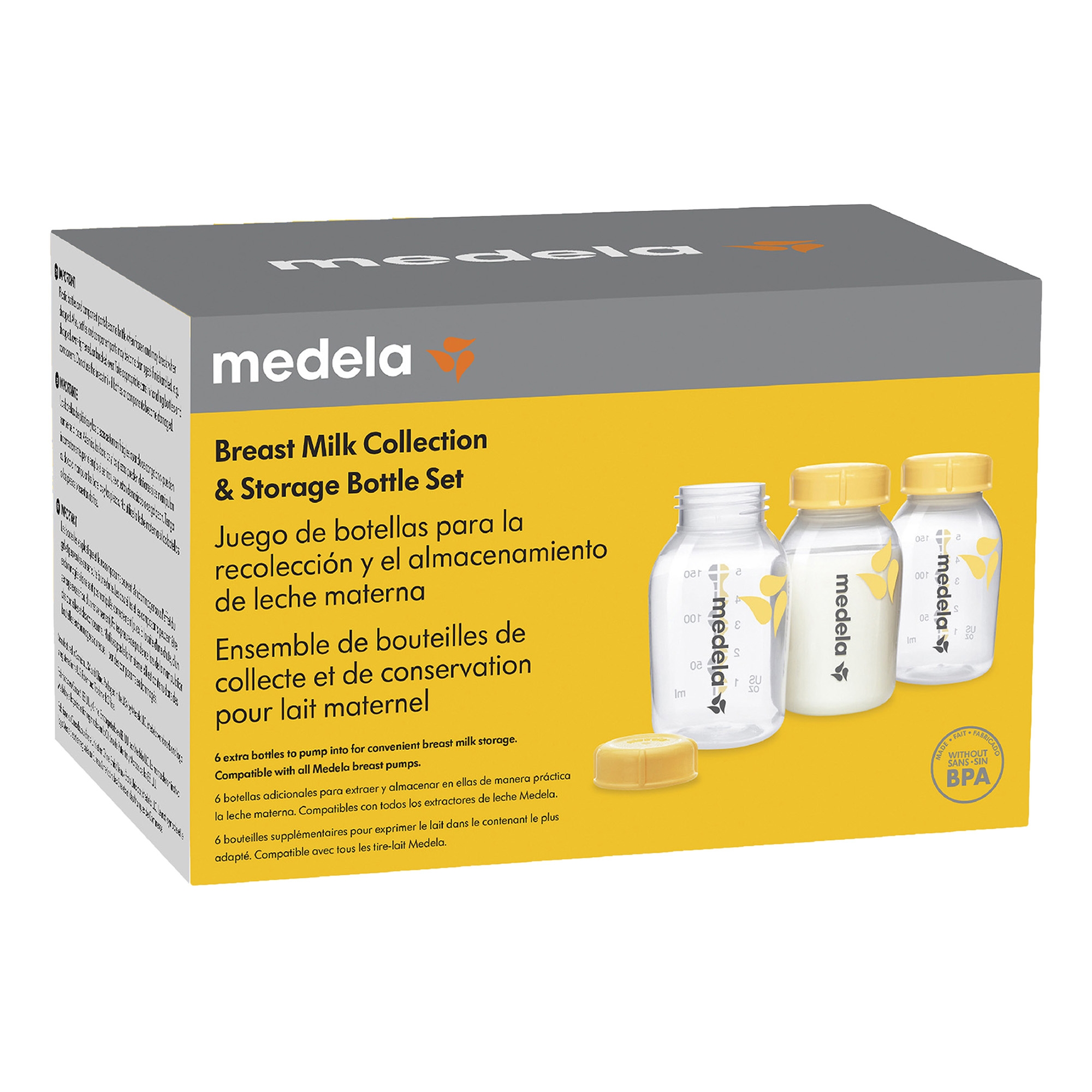 Medela® Breast Milk Collection and Storage Bottle Set - Image 4