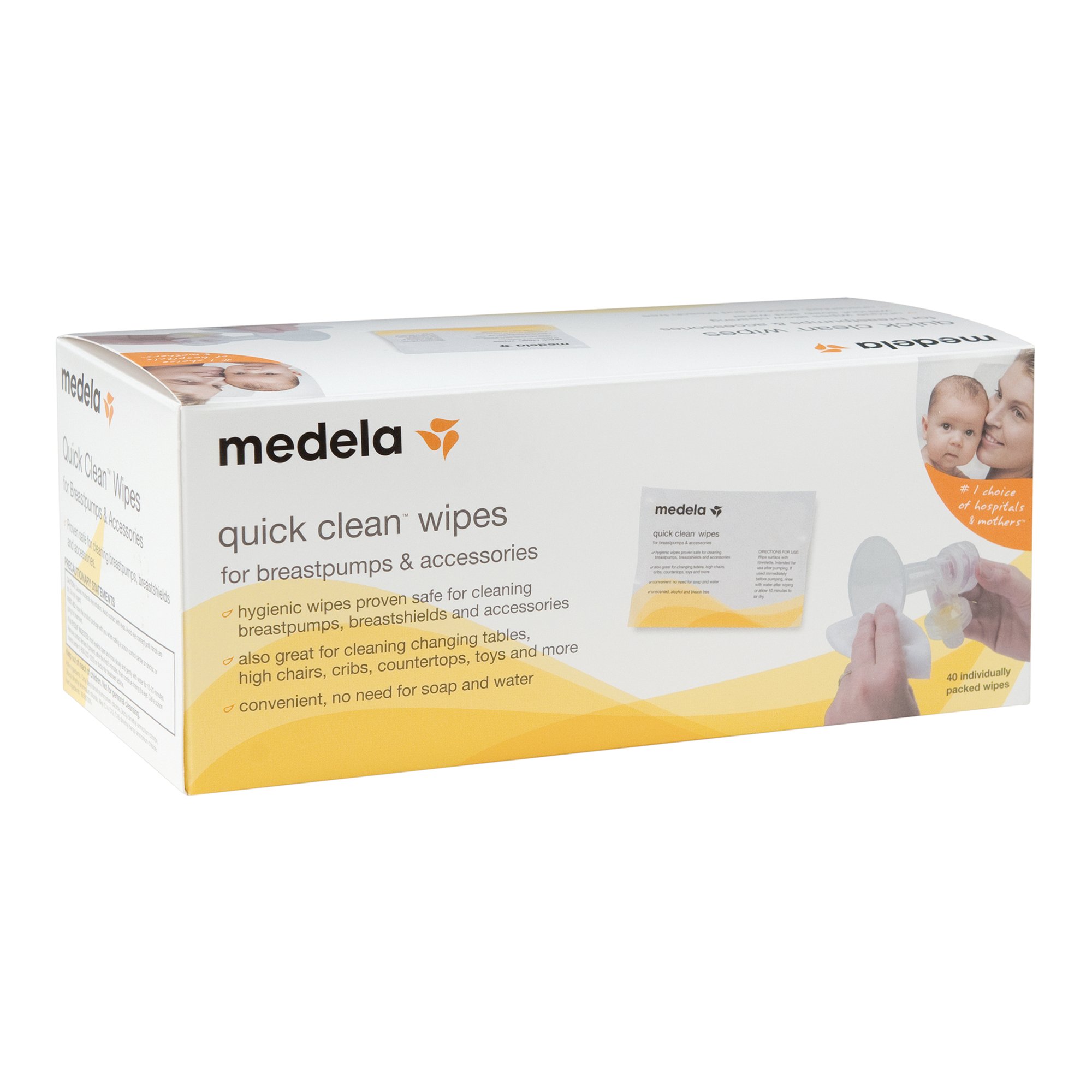 Quick Clean™ Breast Pump Wipe