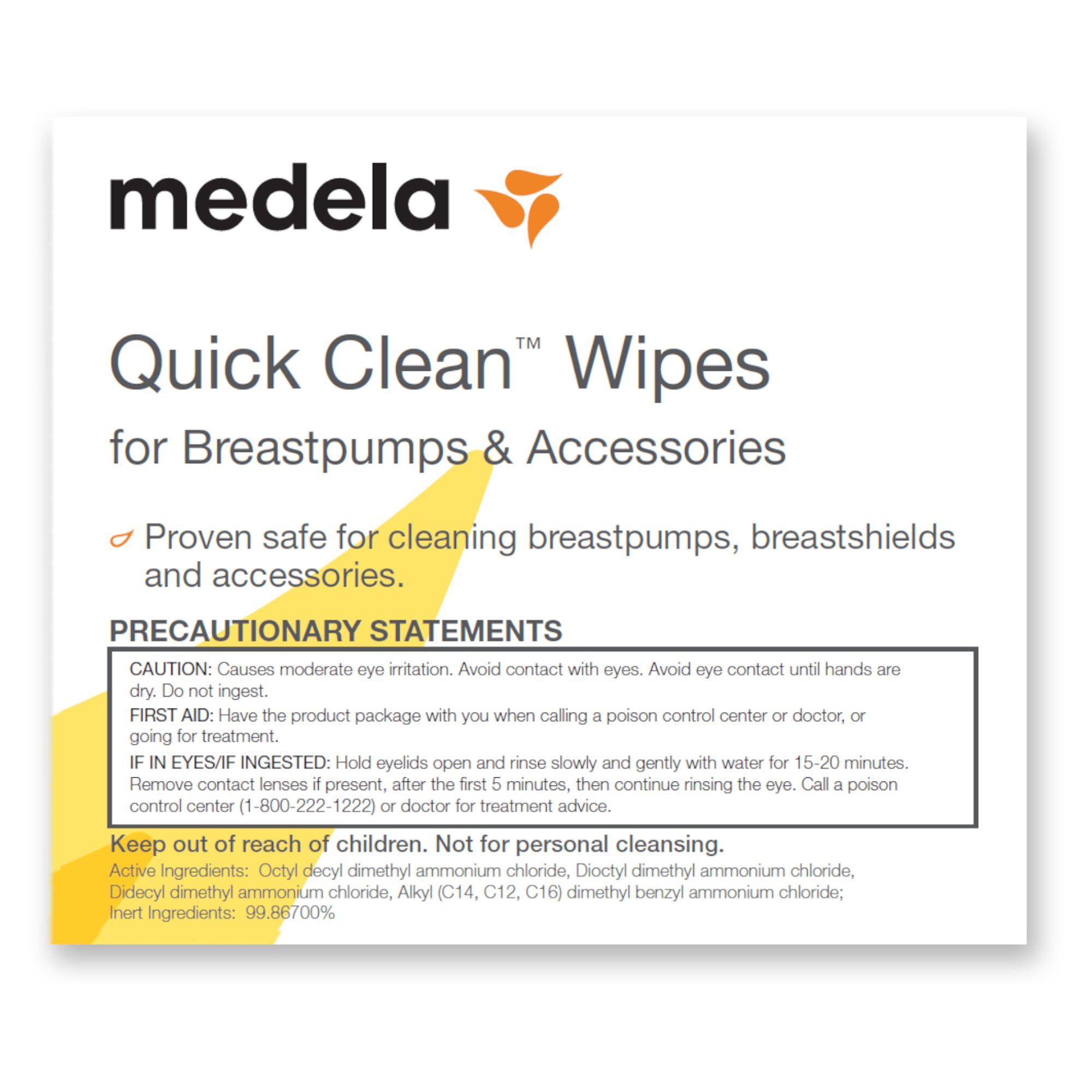 Quick Clean™ Breast Pump Wipe - Image 3