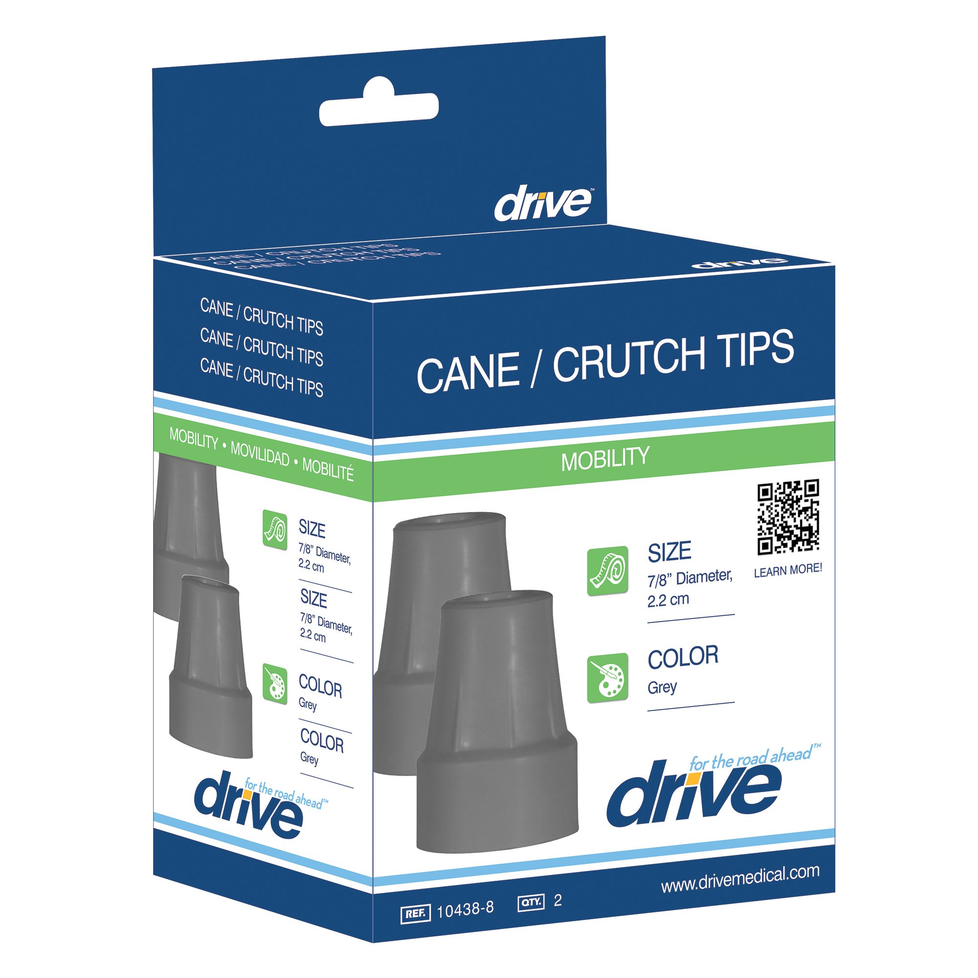 drive™ Crutch Tip, 7/8 Inch Diameter - Image 2