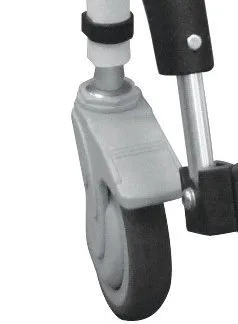 drive™ Caster with Leg for use with NRS185006/7 Aluminum Shower Commode Chair