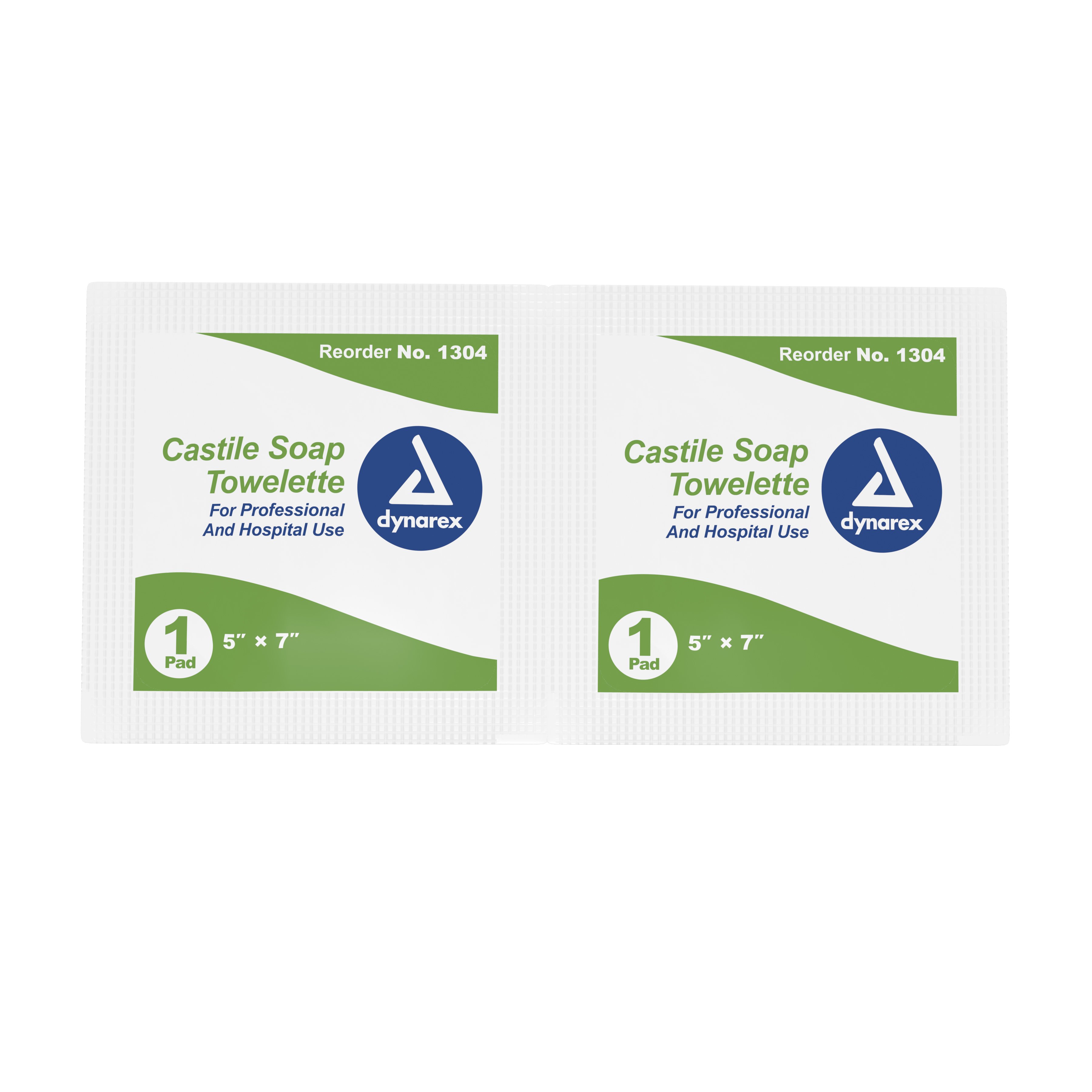 dynarex® Scented Castile Soap Towelettes, Individual Packets - Image 2