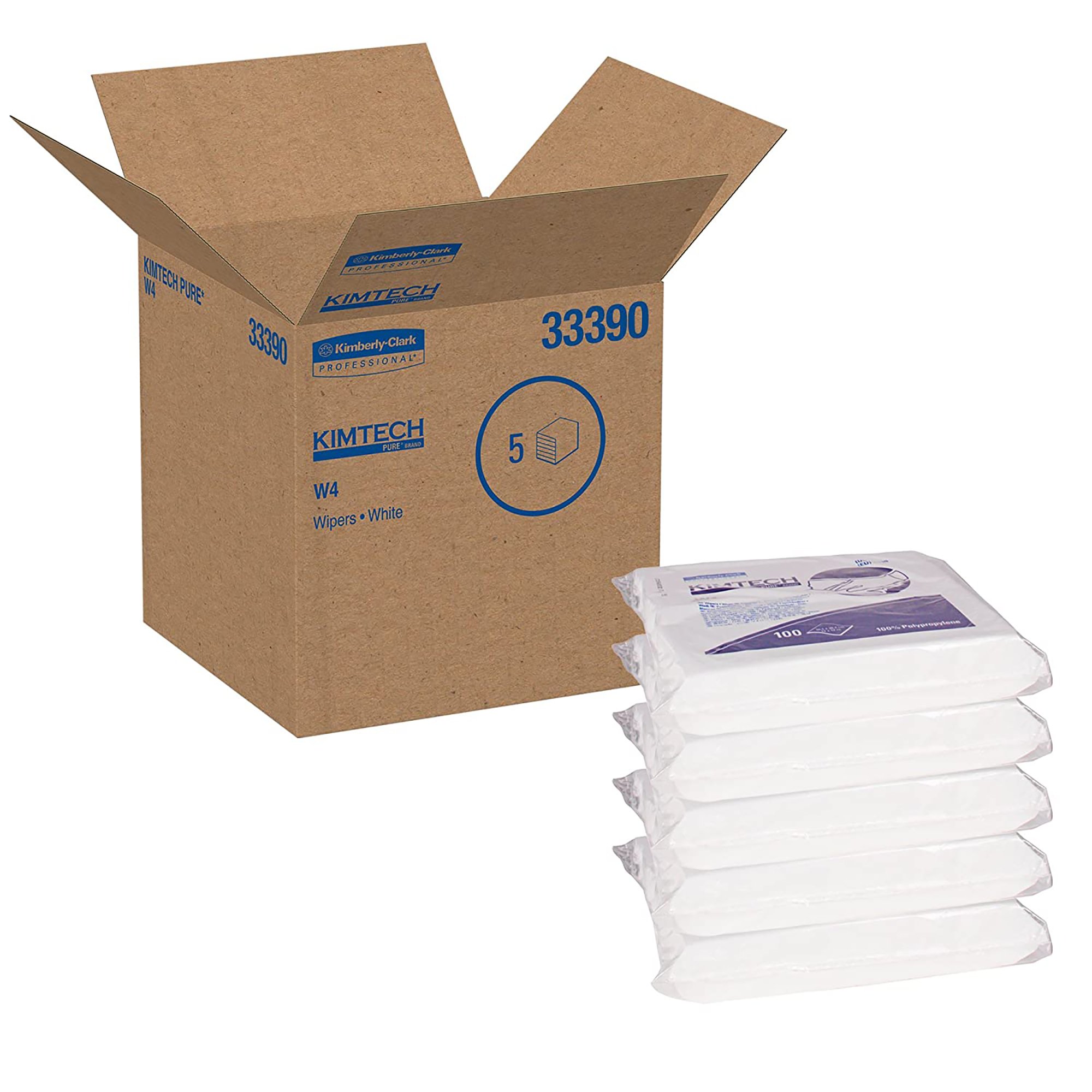 Kimtech™ Pure W4 Cleanroom Wipe, 100 per Box - Image 2