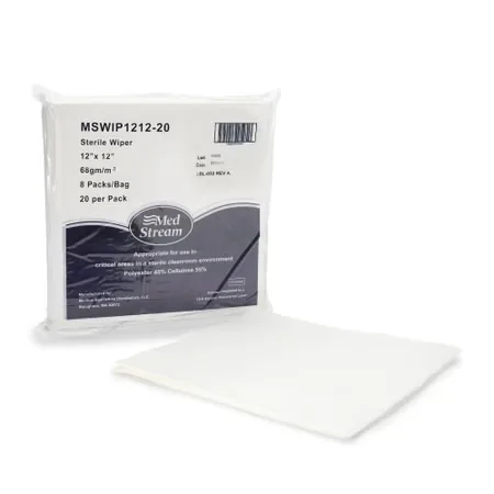 McKesson Cleanroom Wipes, 12 x 12 Inch