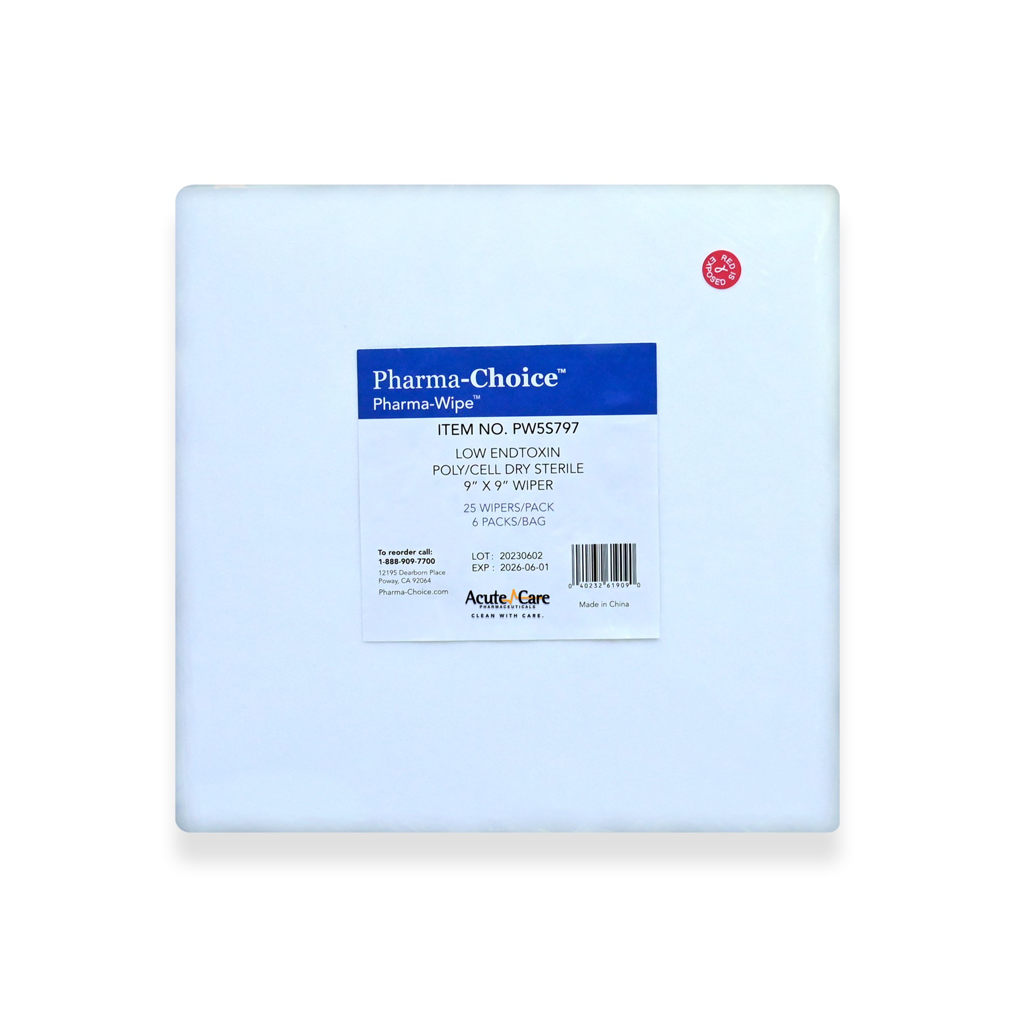 Pharma-Wipe™ Cleanroom Wipe